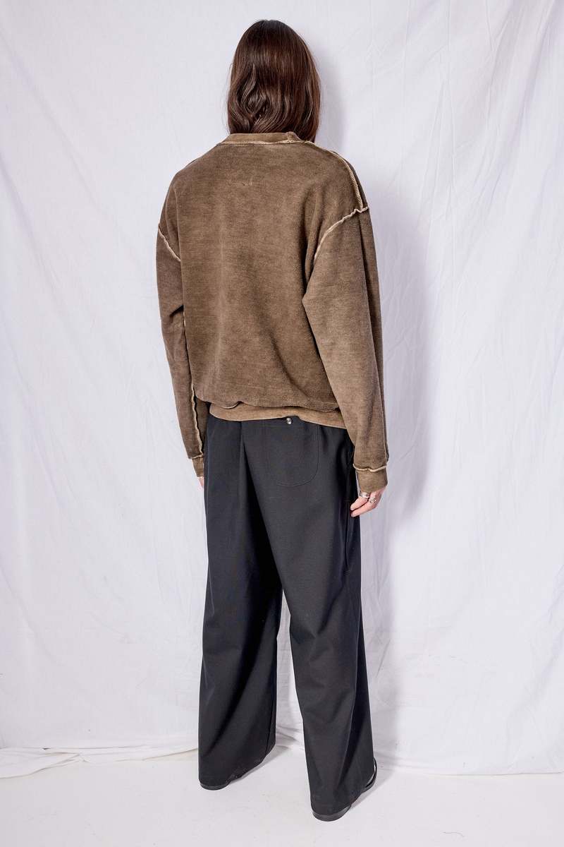 Black Suiting Full Pant