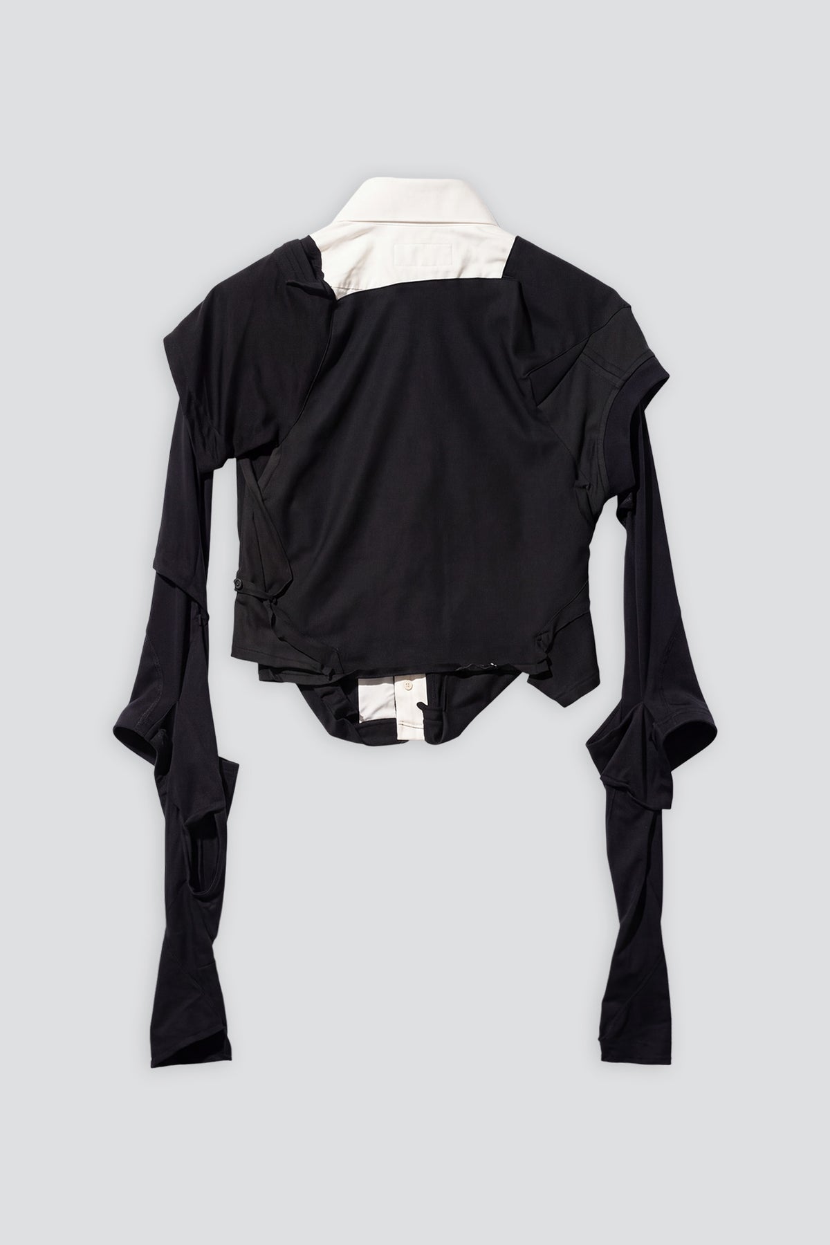 Black AMG Draped Football Shirt