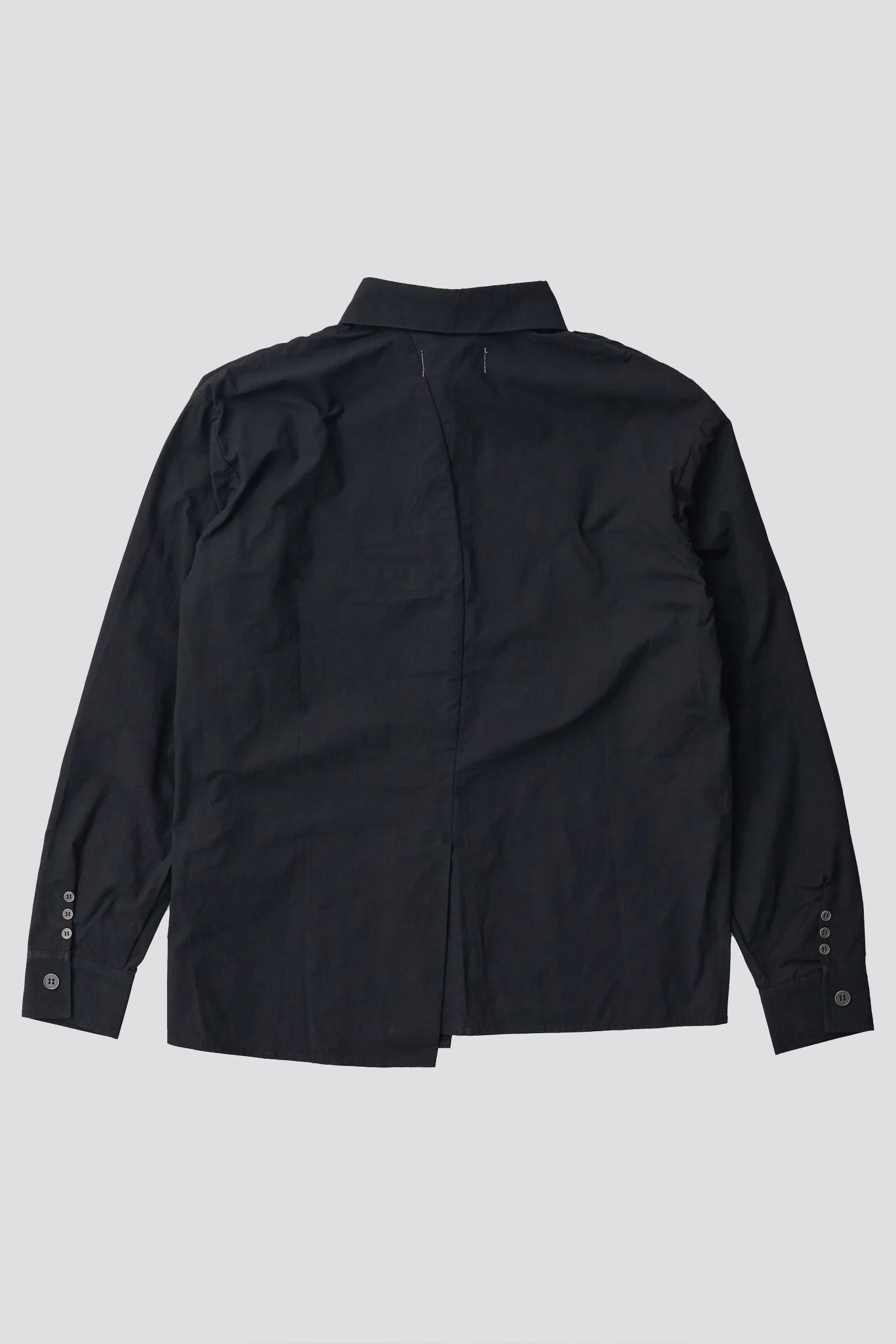 Black Asymmetric Shirt
