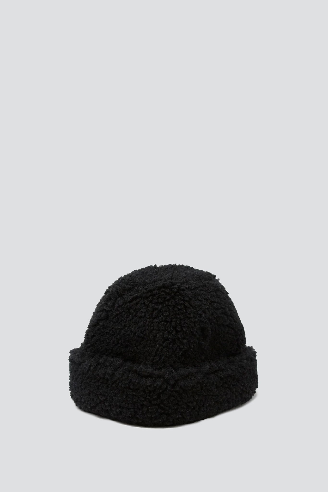 Black Boa Toque Hat