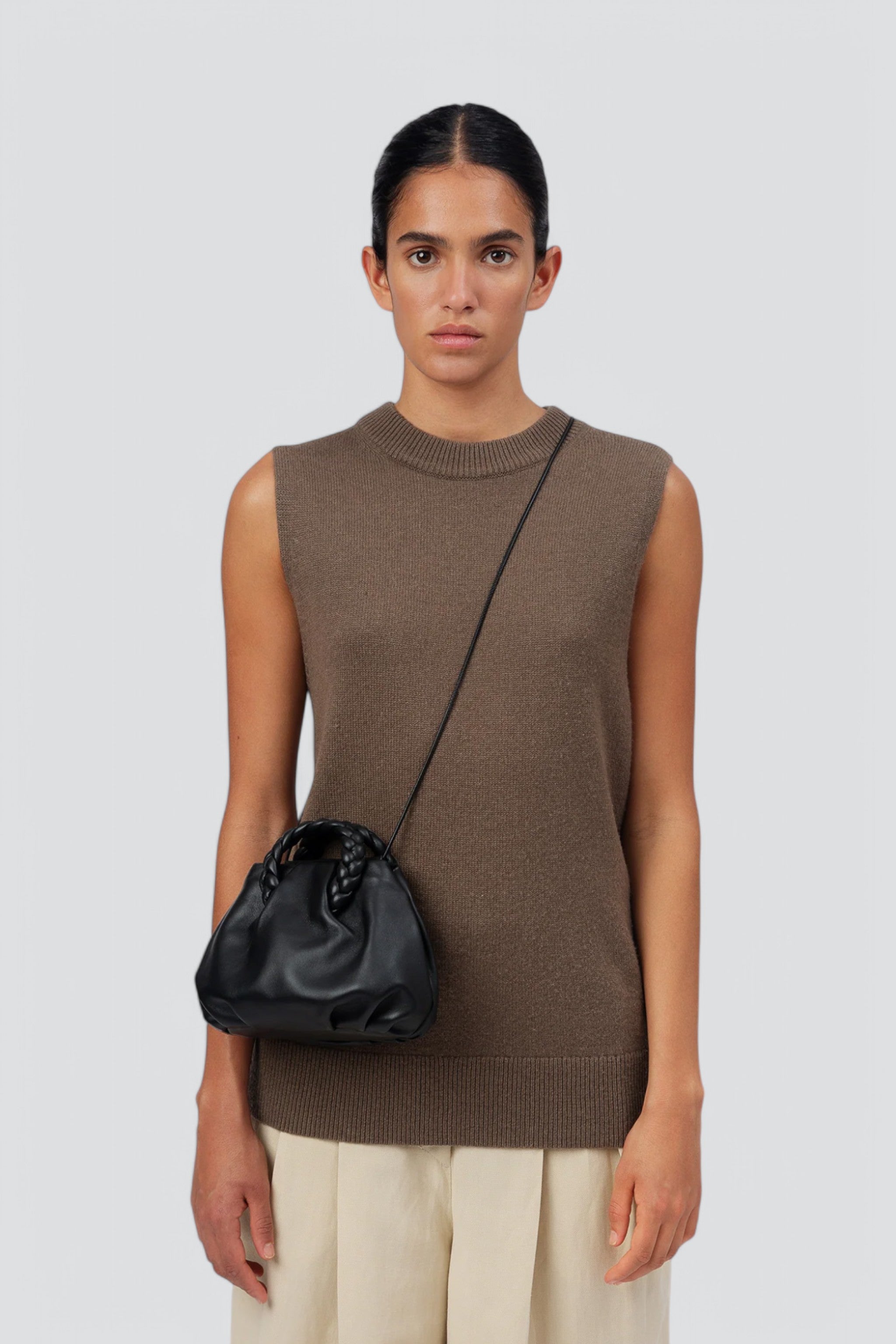 Black Bombon Crossbody Bag