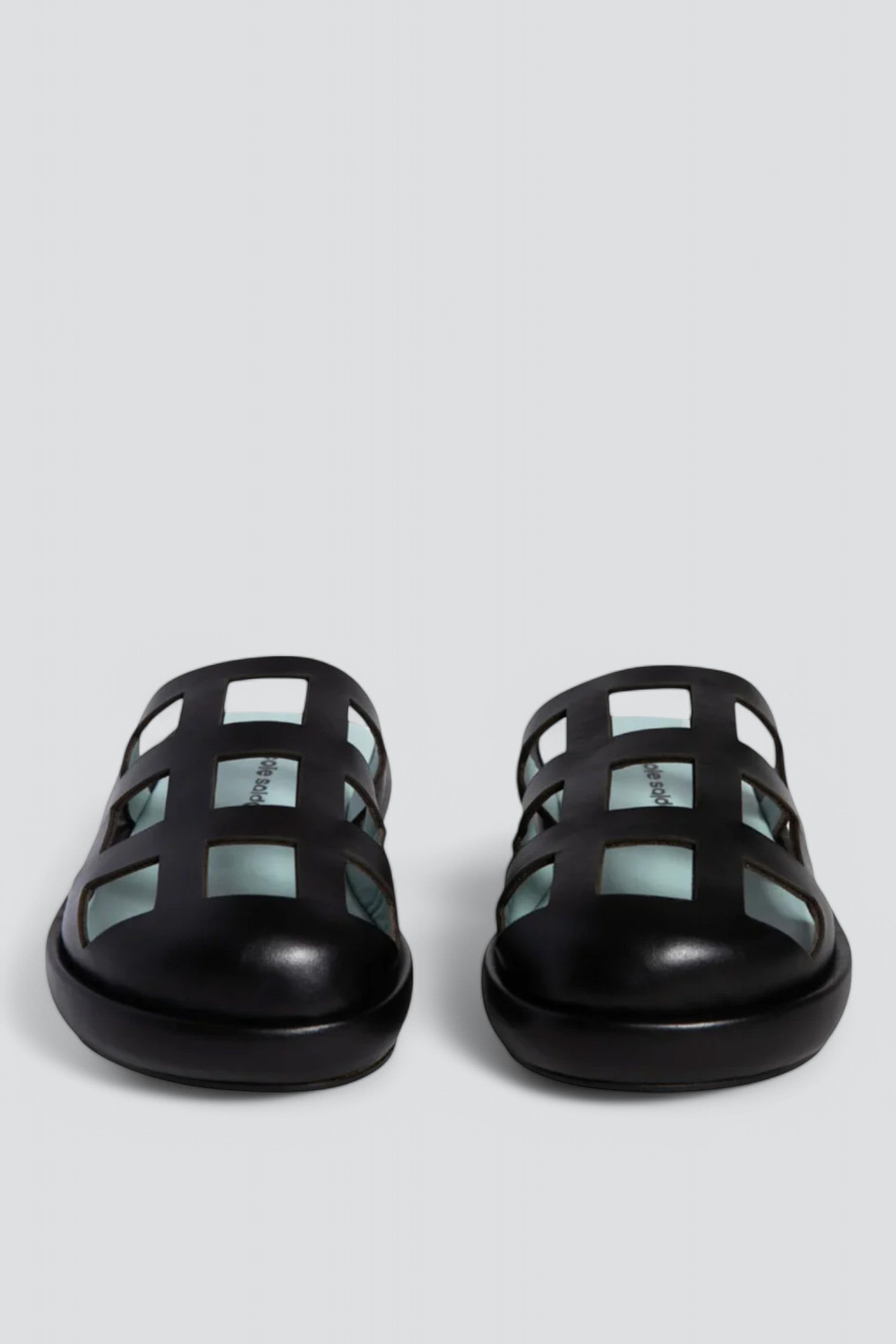 Black Boxcalf Sammy Mule