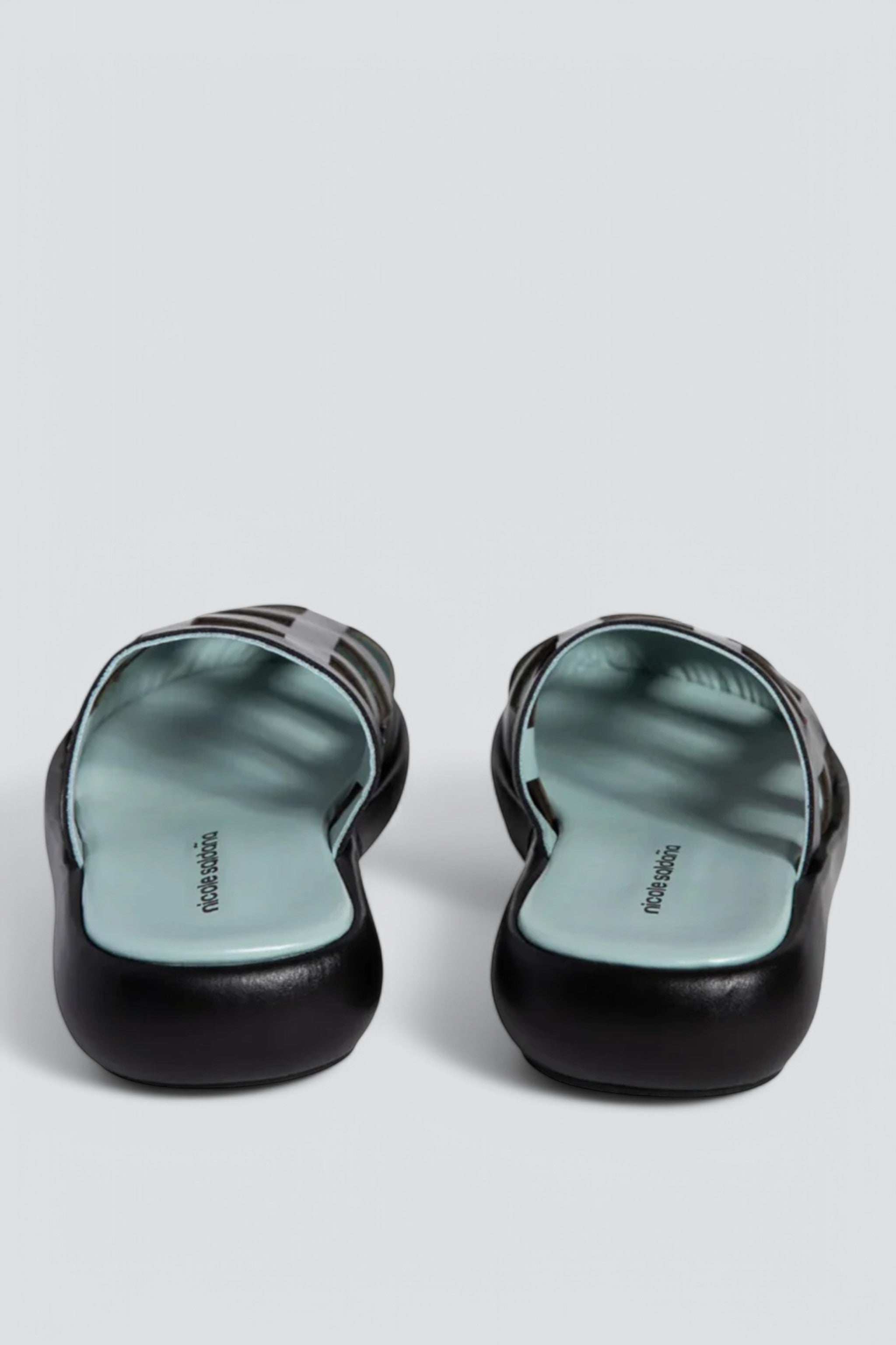 Black Boxcalf Sammy Mule