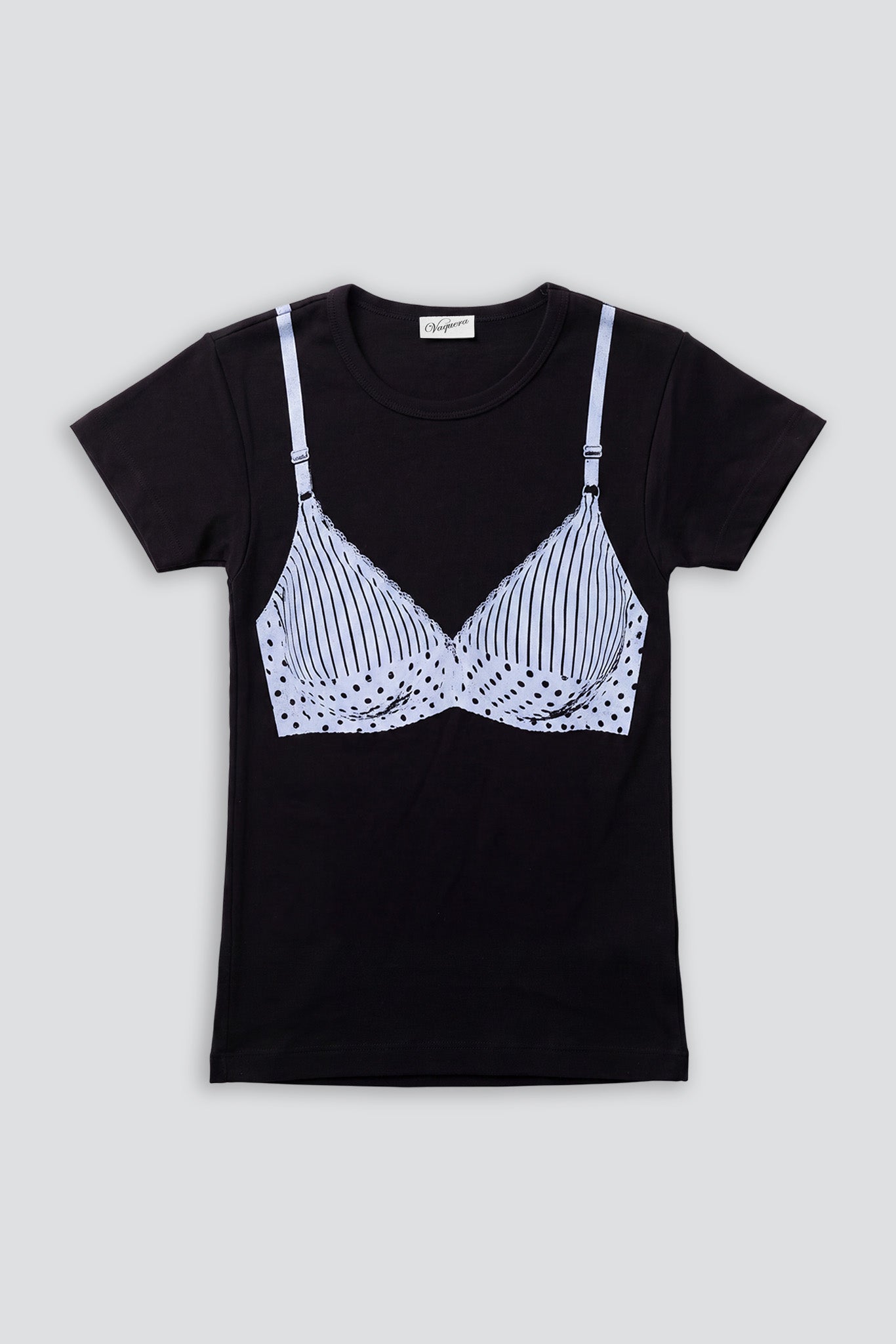 Black Bra Baby Tee