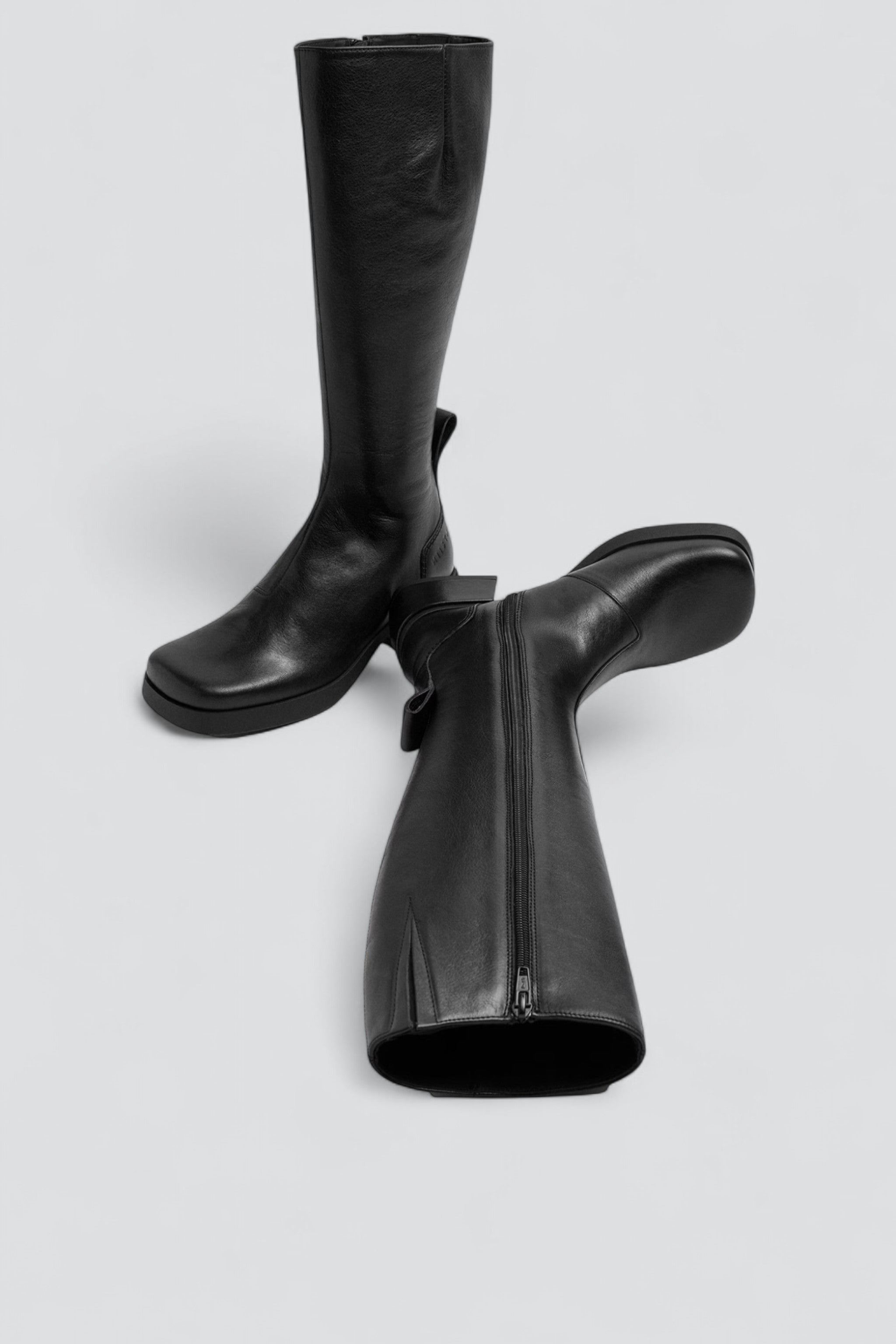 Black Brunildha Tall Boots