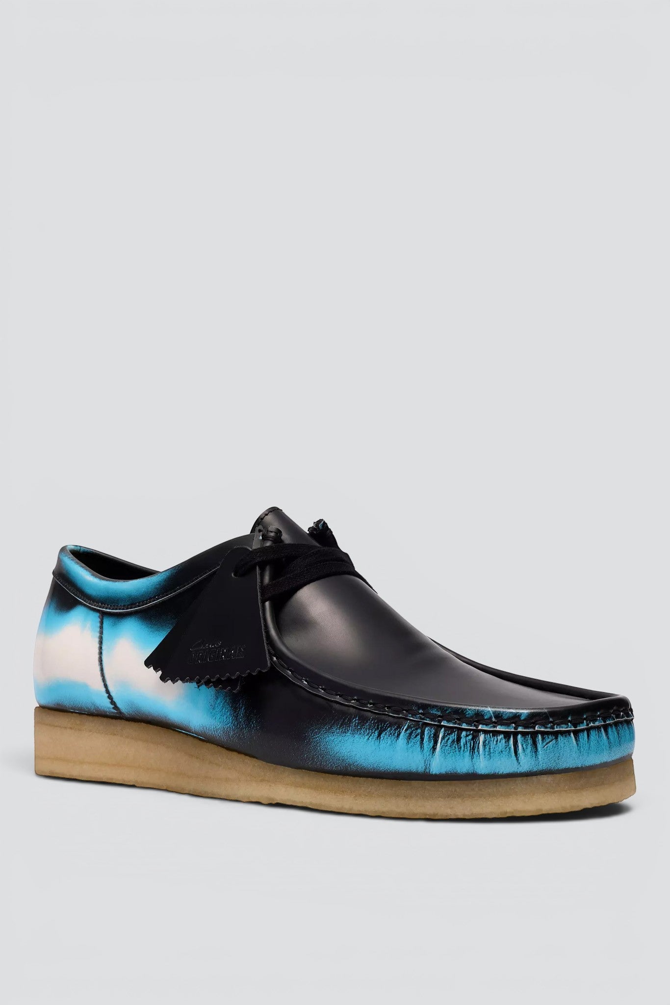Black Brush Off Wallabee