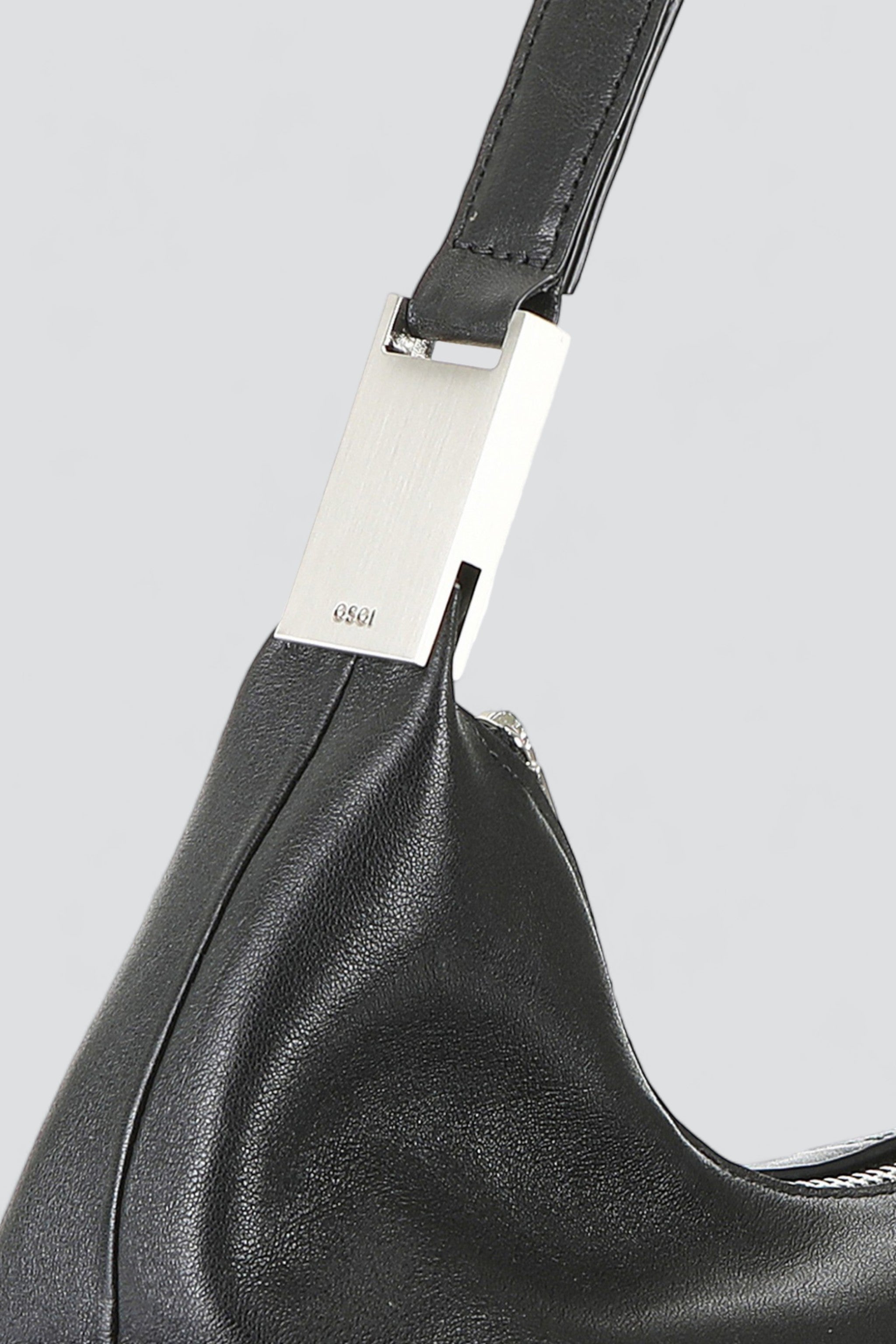 Black Cargo Hobo Bag