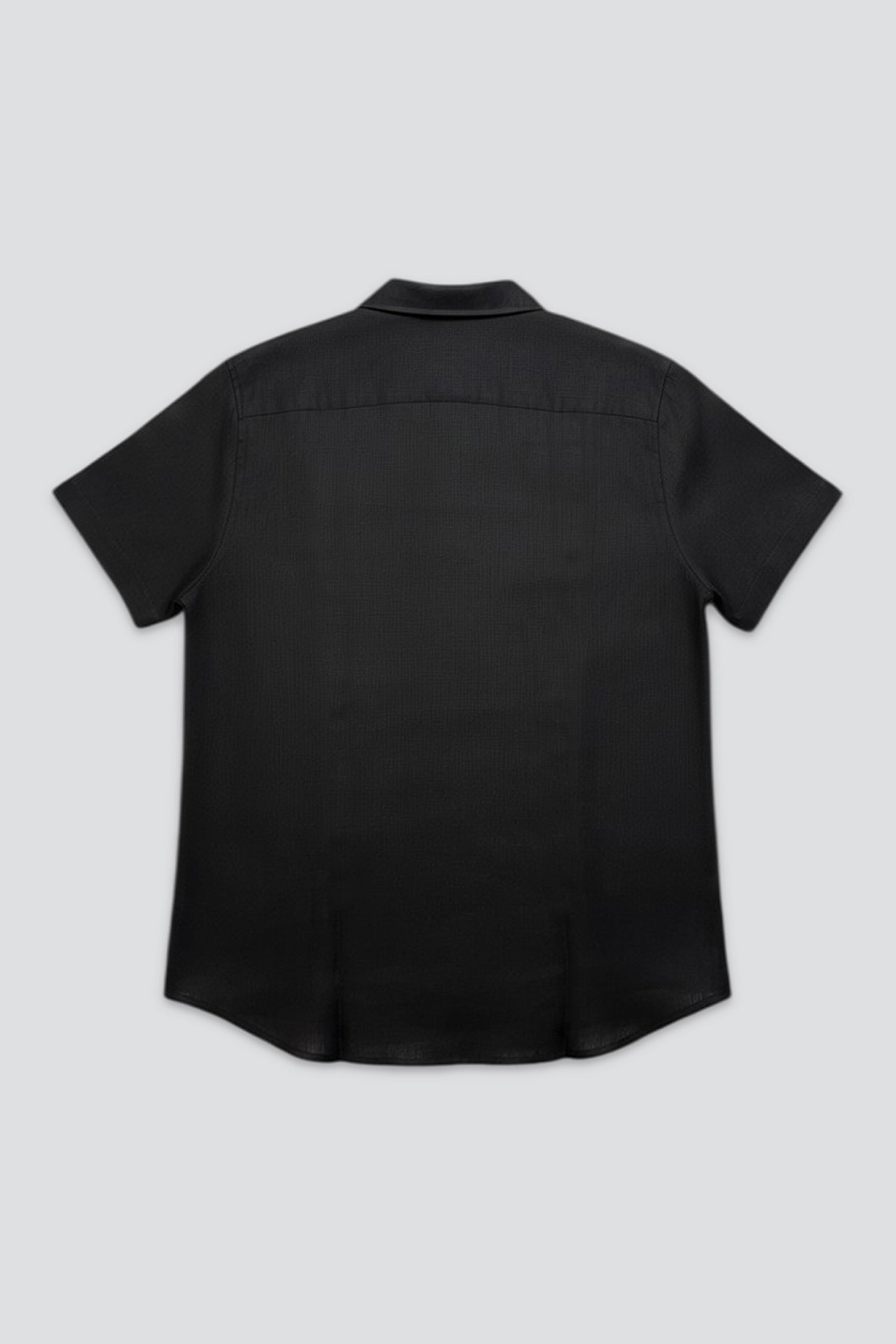 Black Chela Linen Shirt