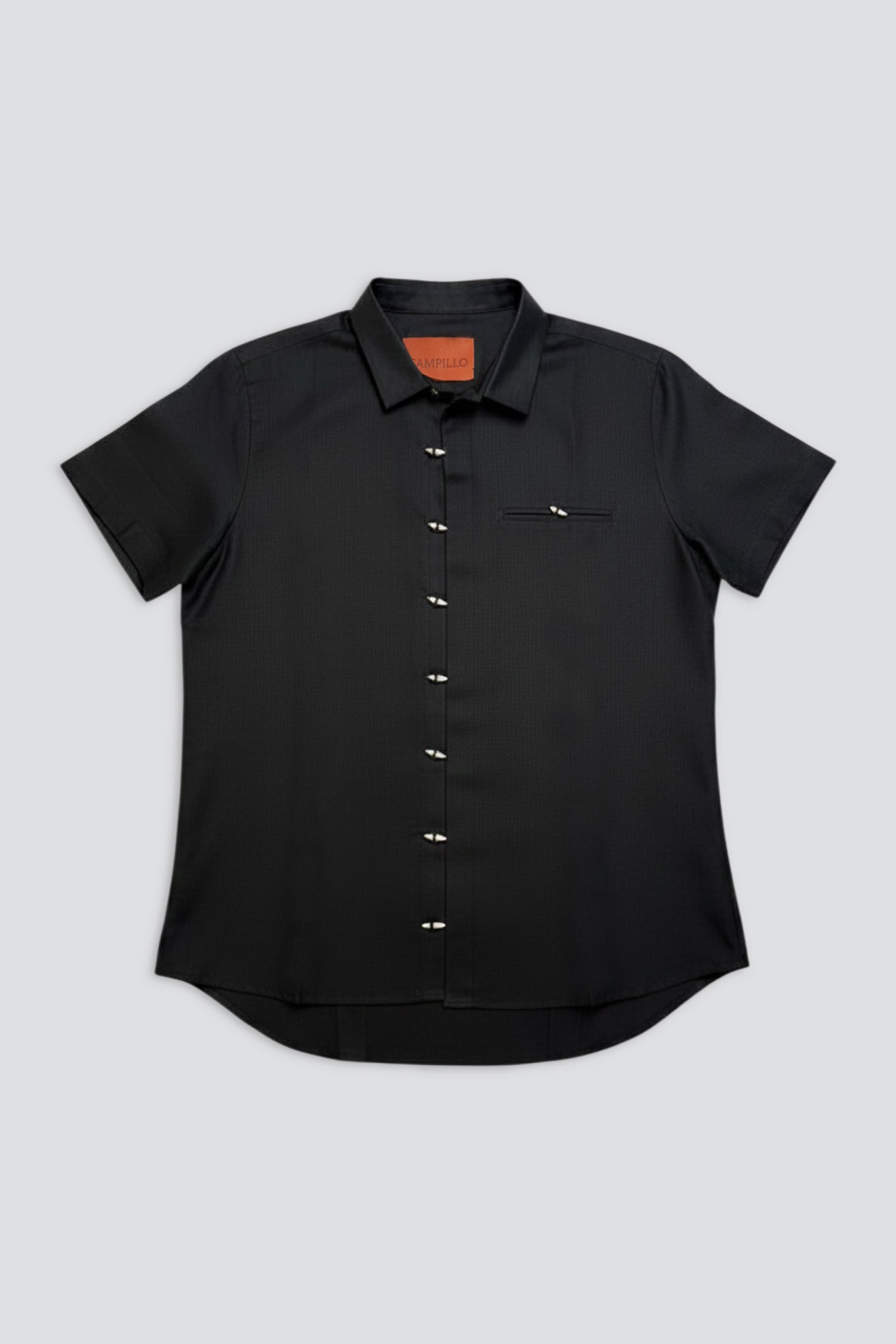 Black Chela Linen Shirt