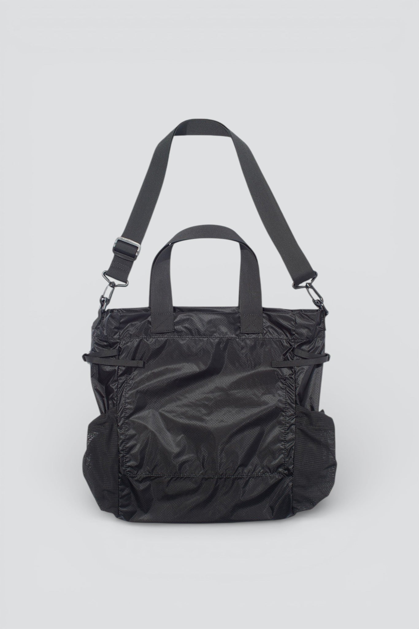 Black Cordura Sil Nylon 2Way Tote
