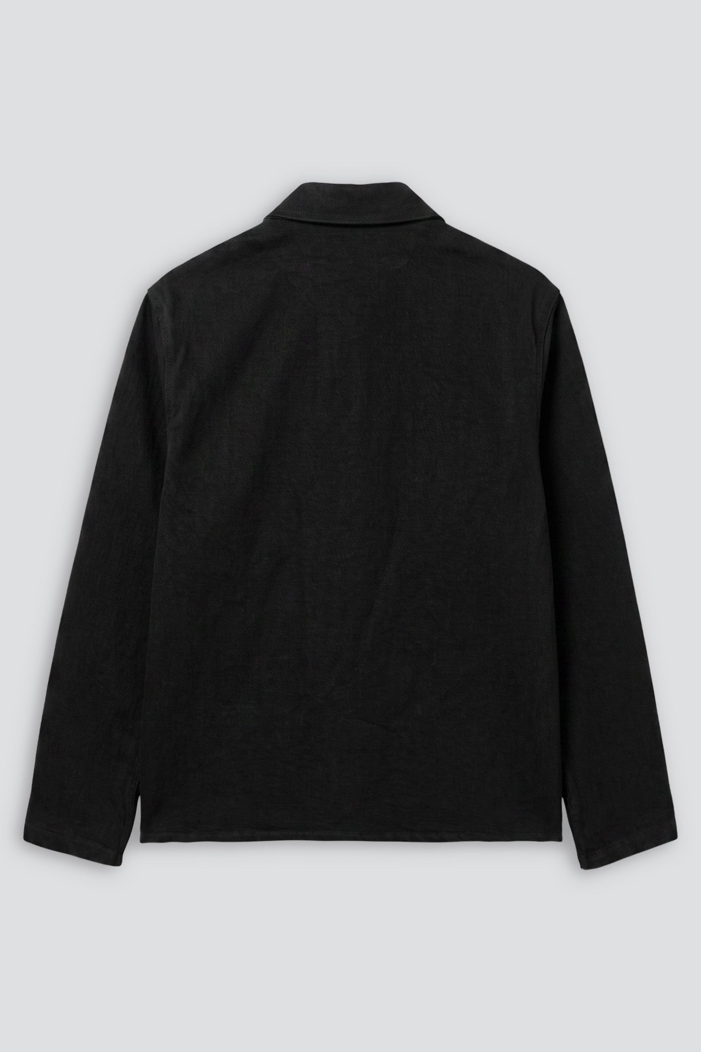 Black Denim Snap Shirtcoat 1 of 1