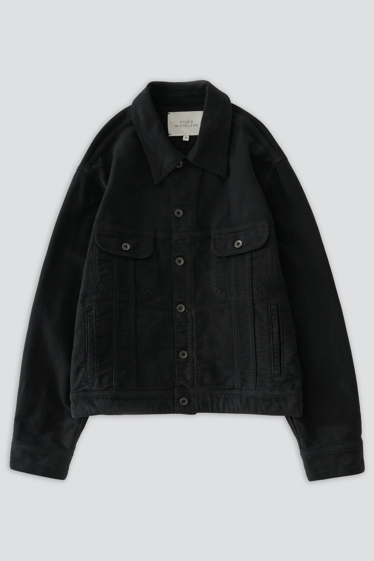 Black Derby Moleskin Jacket