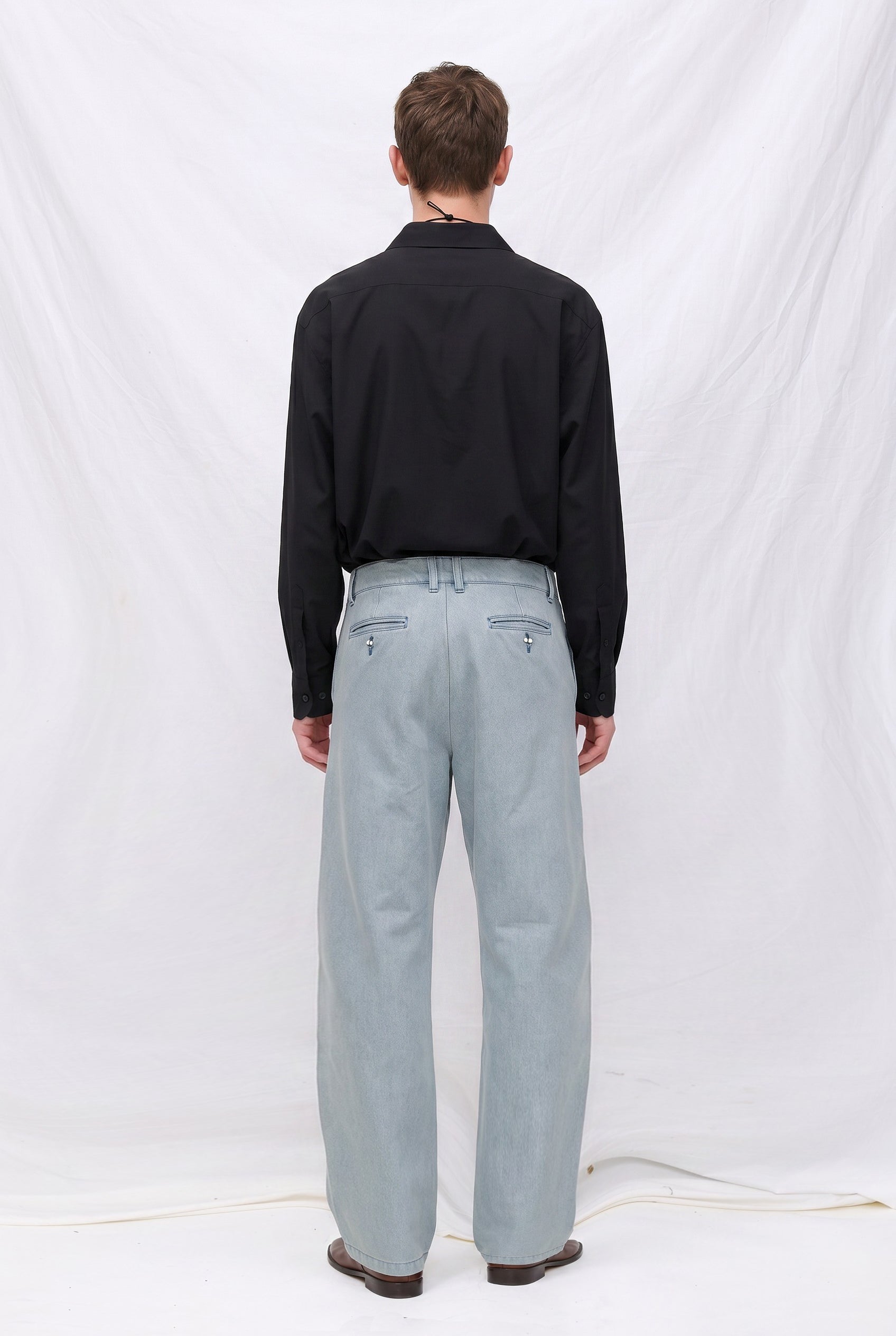 Blue Ombre Partido Pants