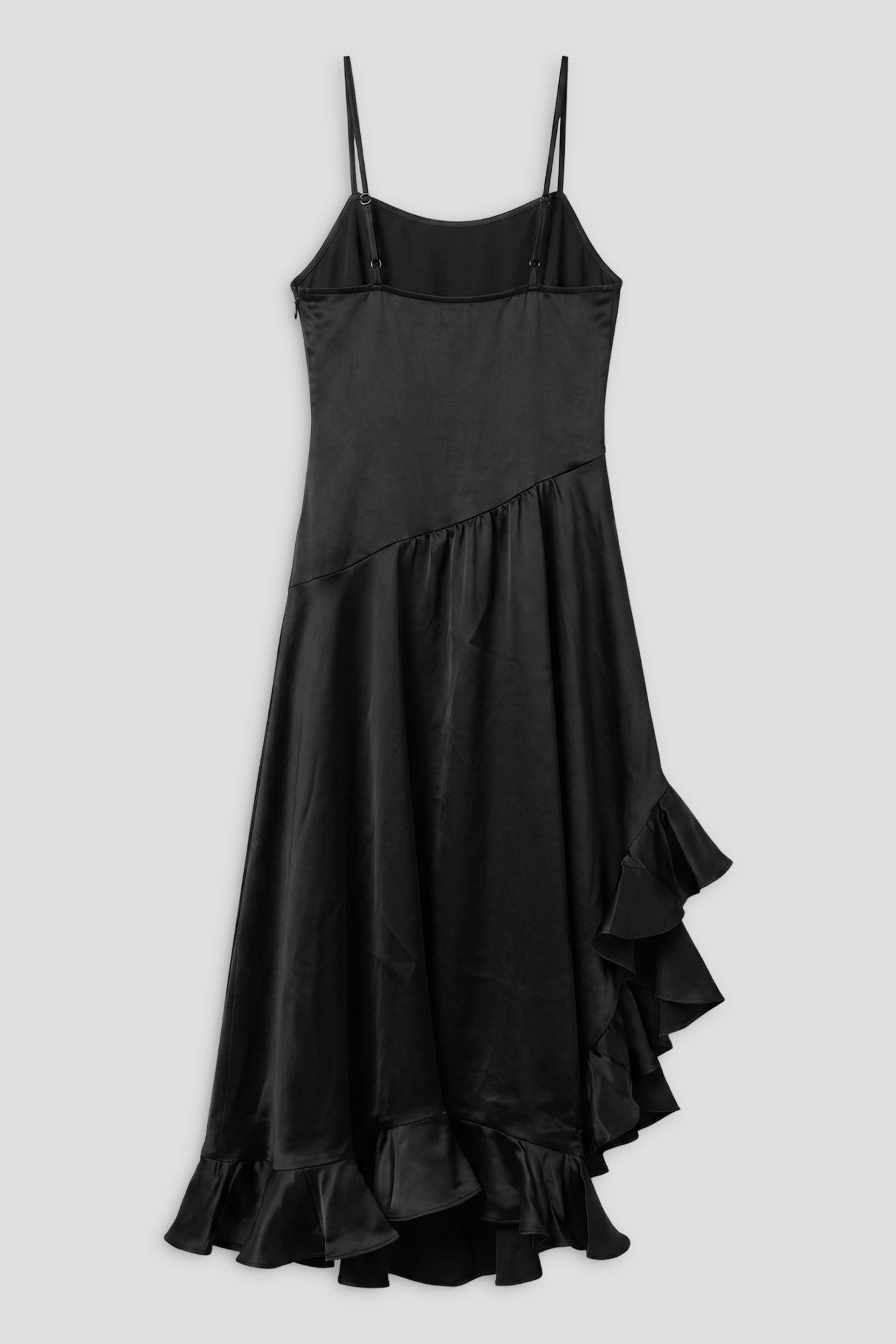 Black Eco Acetate Florist Dress