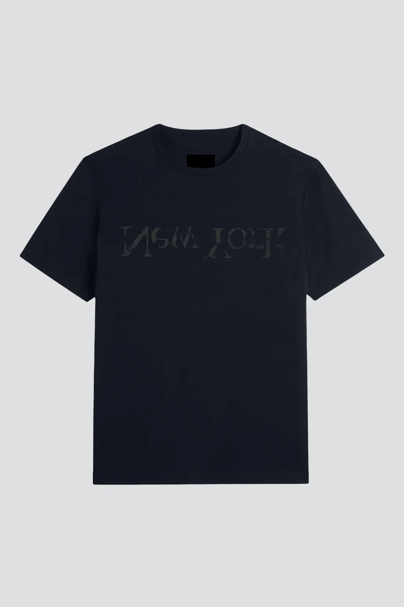 Black Faded New York Logo T-Shirt