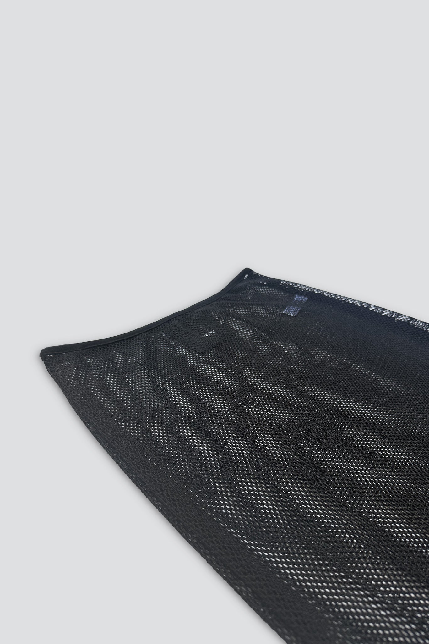 Black Fishnet Maxi Skirt