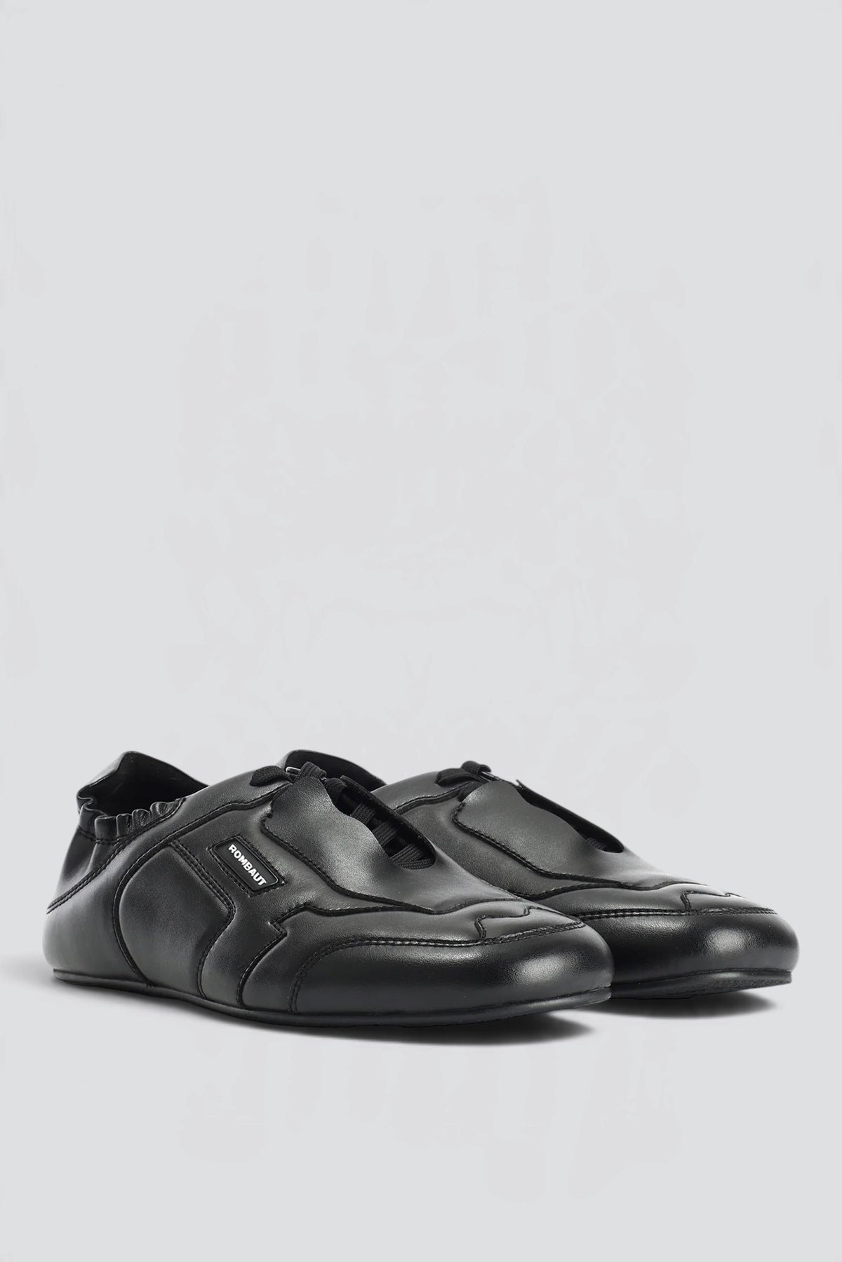 Black Flat Slip-on Sneaker
