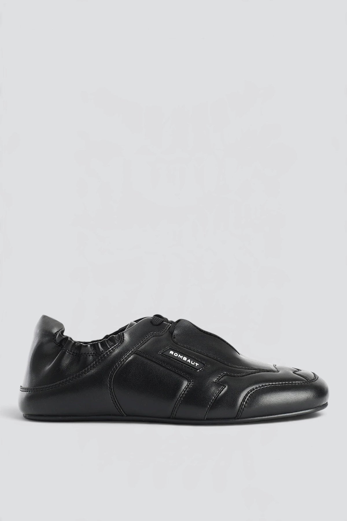 Black Flat Slip-on Sneaker