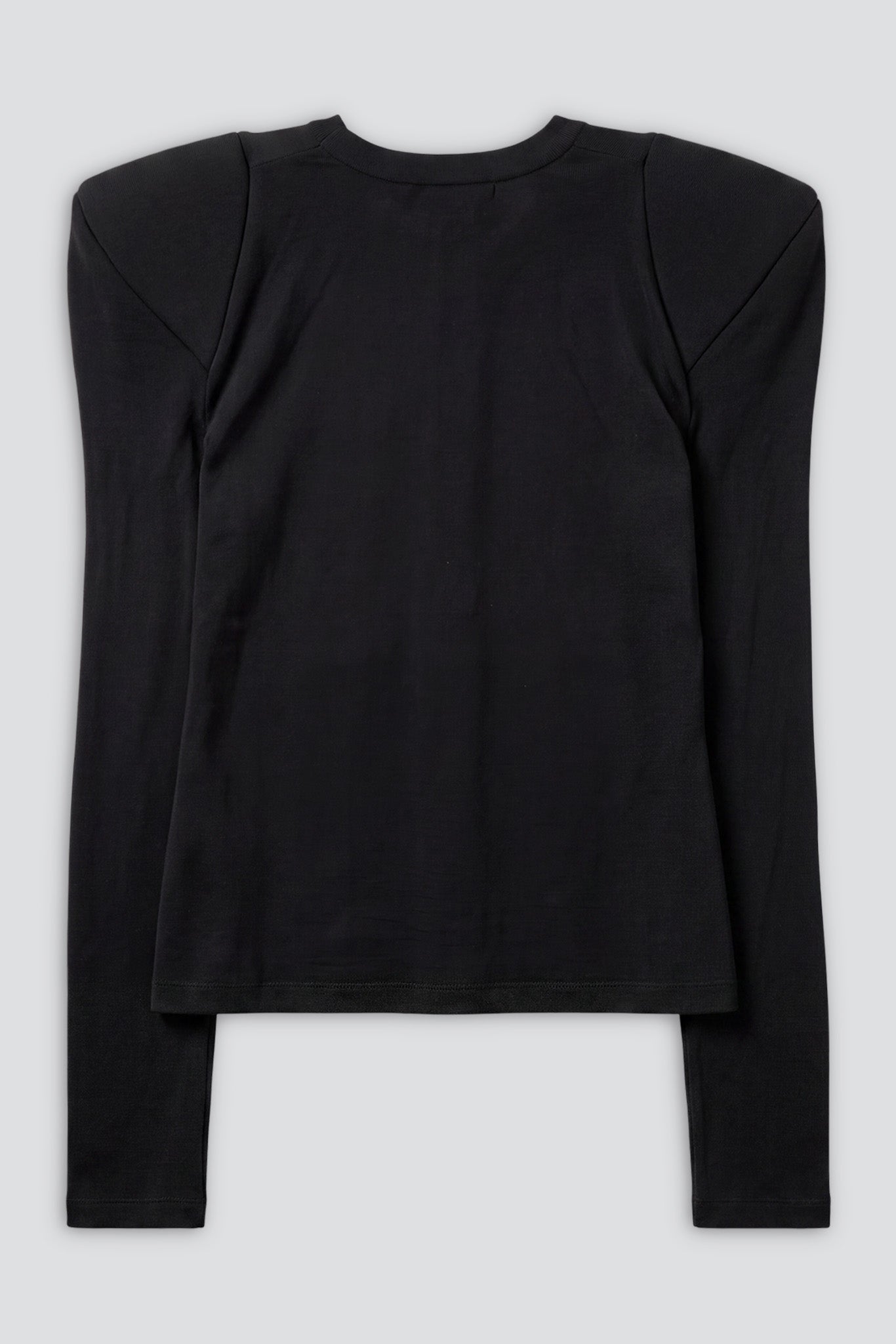 Black Foamy Shoulder Cardigan