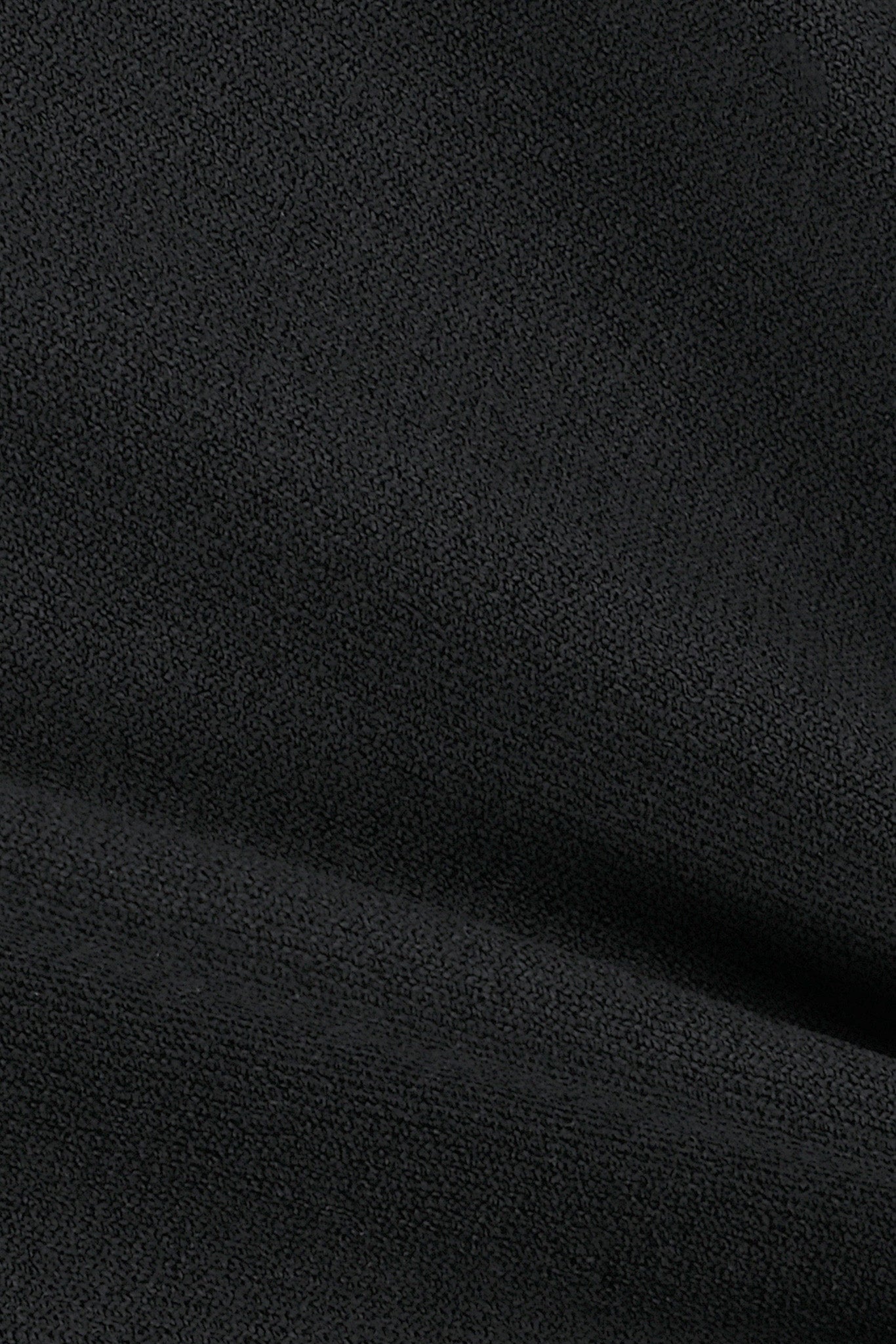 Black Half Zip-Up Knit Top