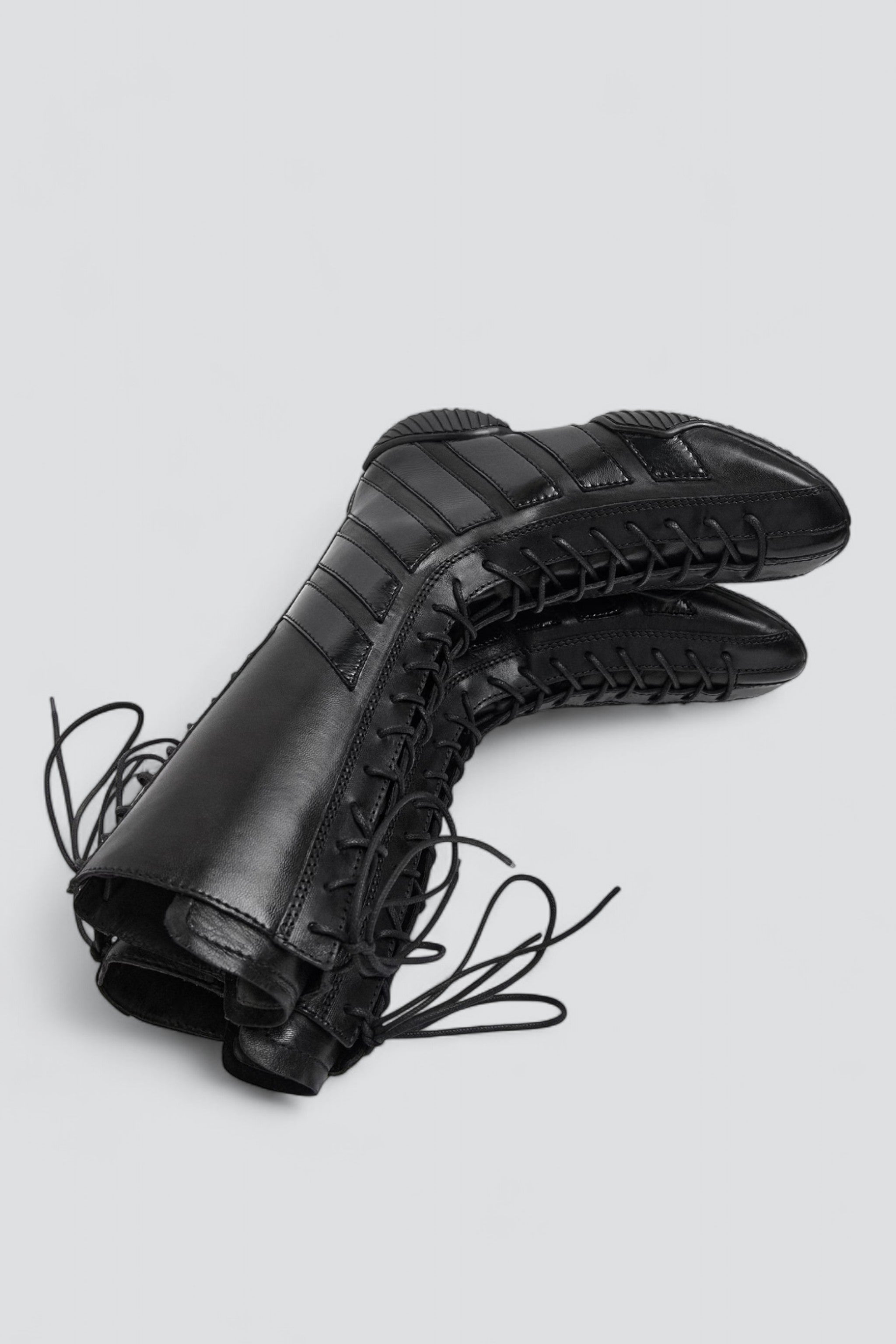 Black Imogen Lace Brogues