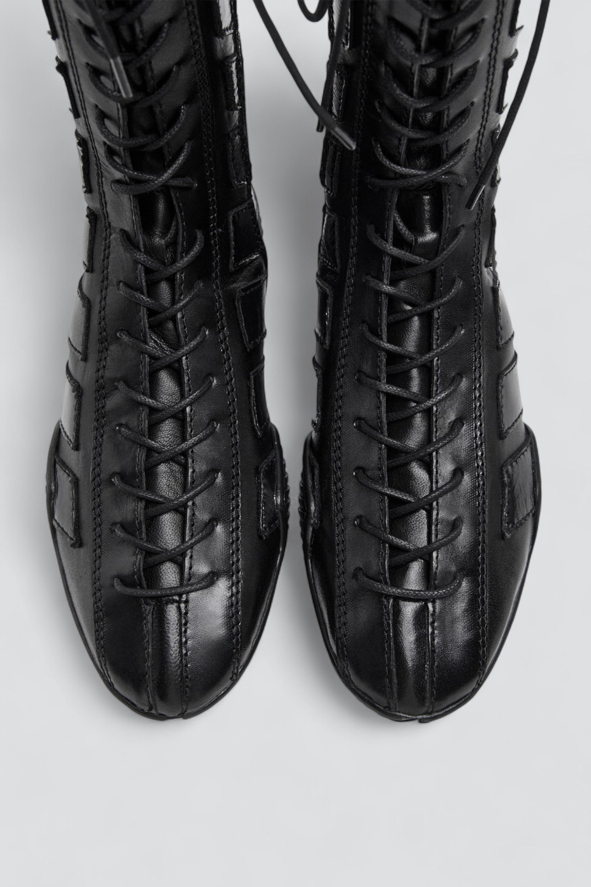 Black Imogen Lace Brogues
