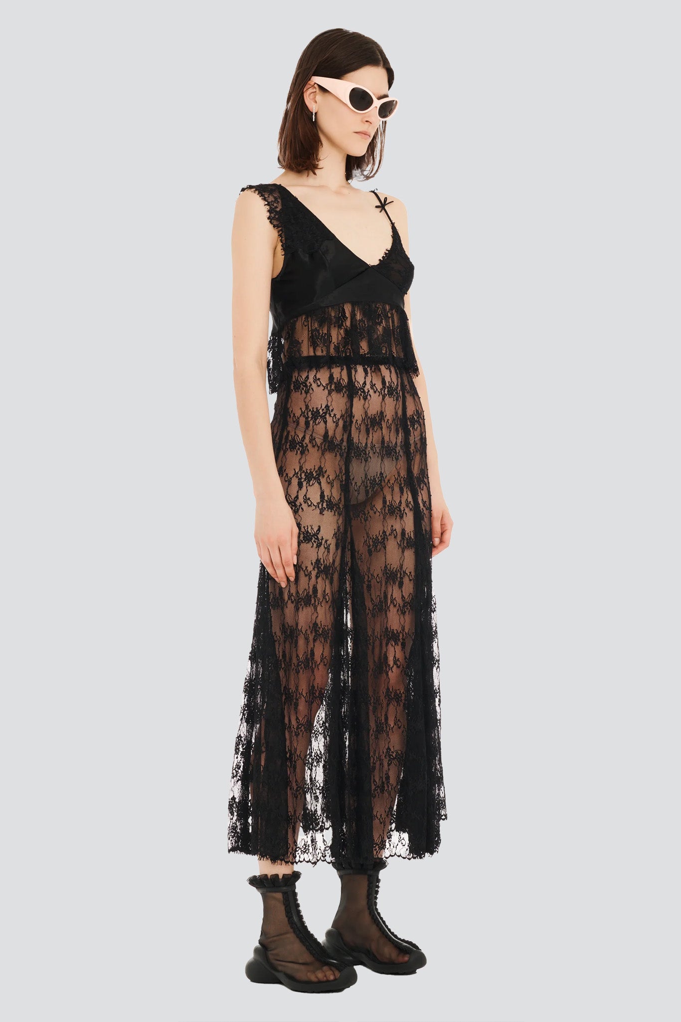 Black Lace Pamela Skirt