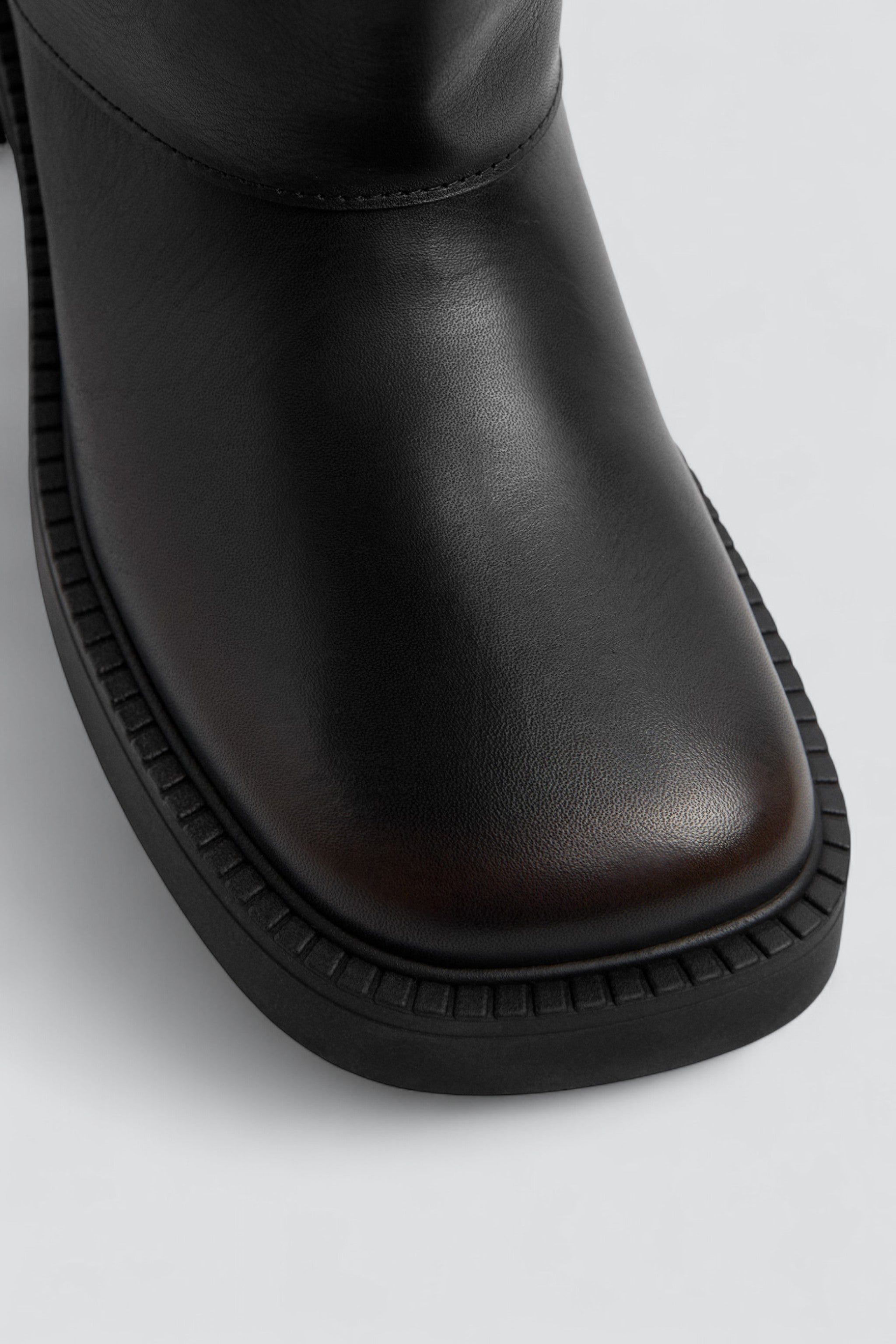 Black Laela Brushed Brown Boots