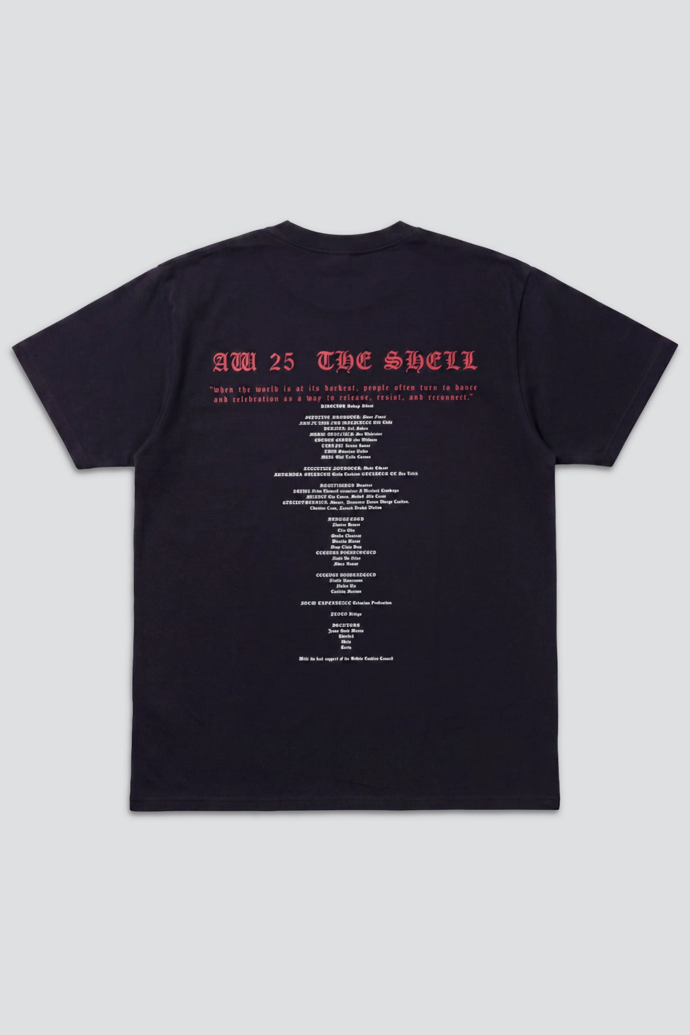 Black Lueder Band Tee
