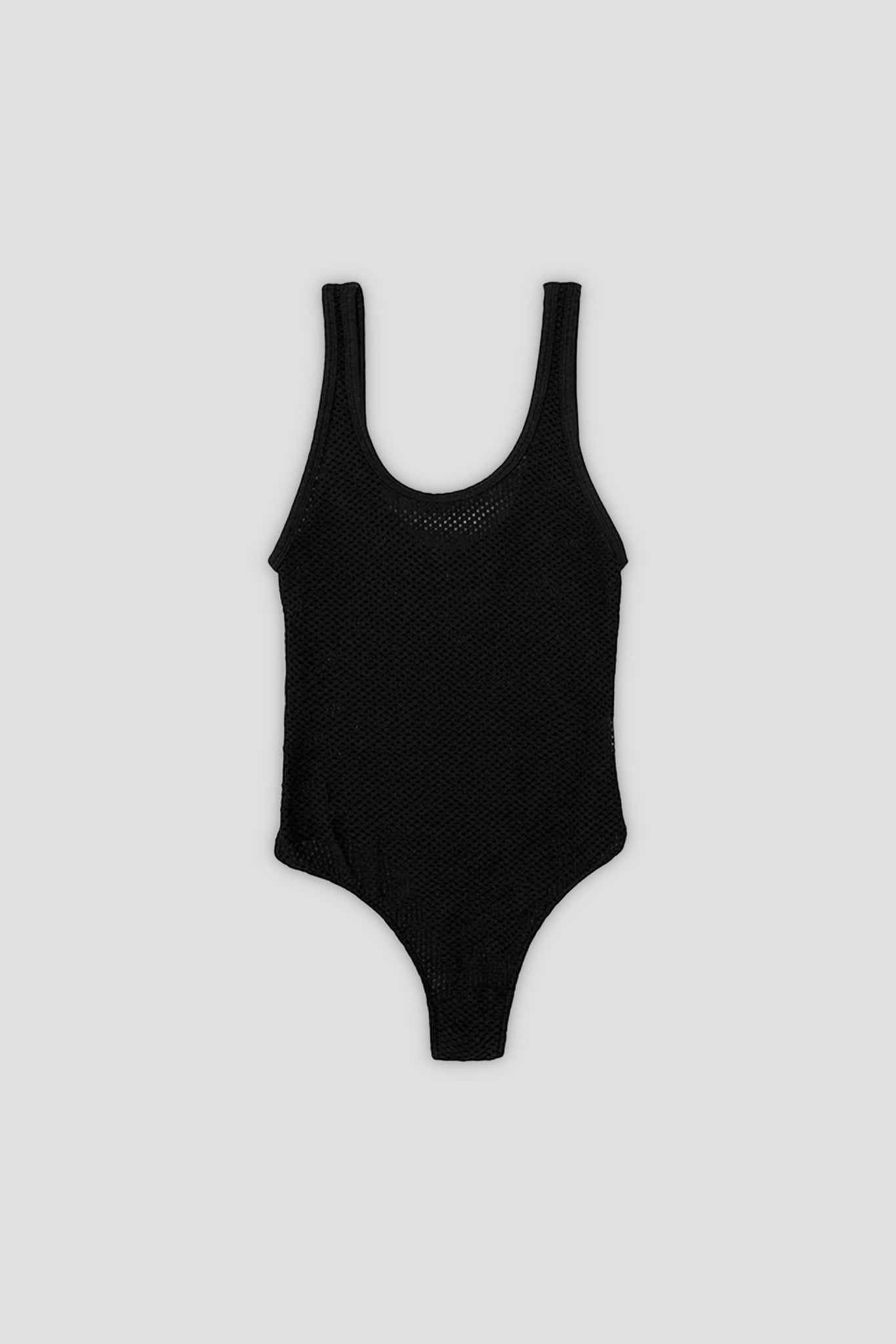 Black Mesh Bodysuit