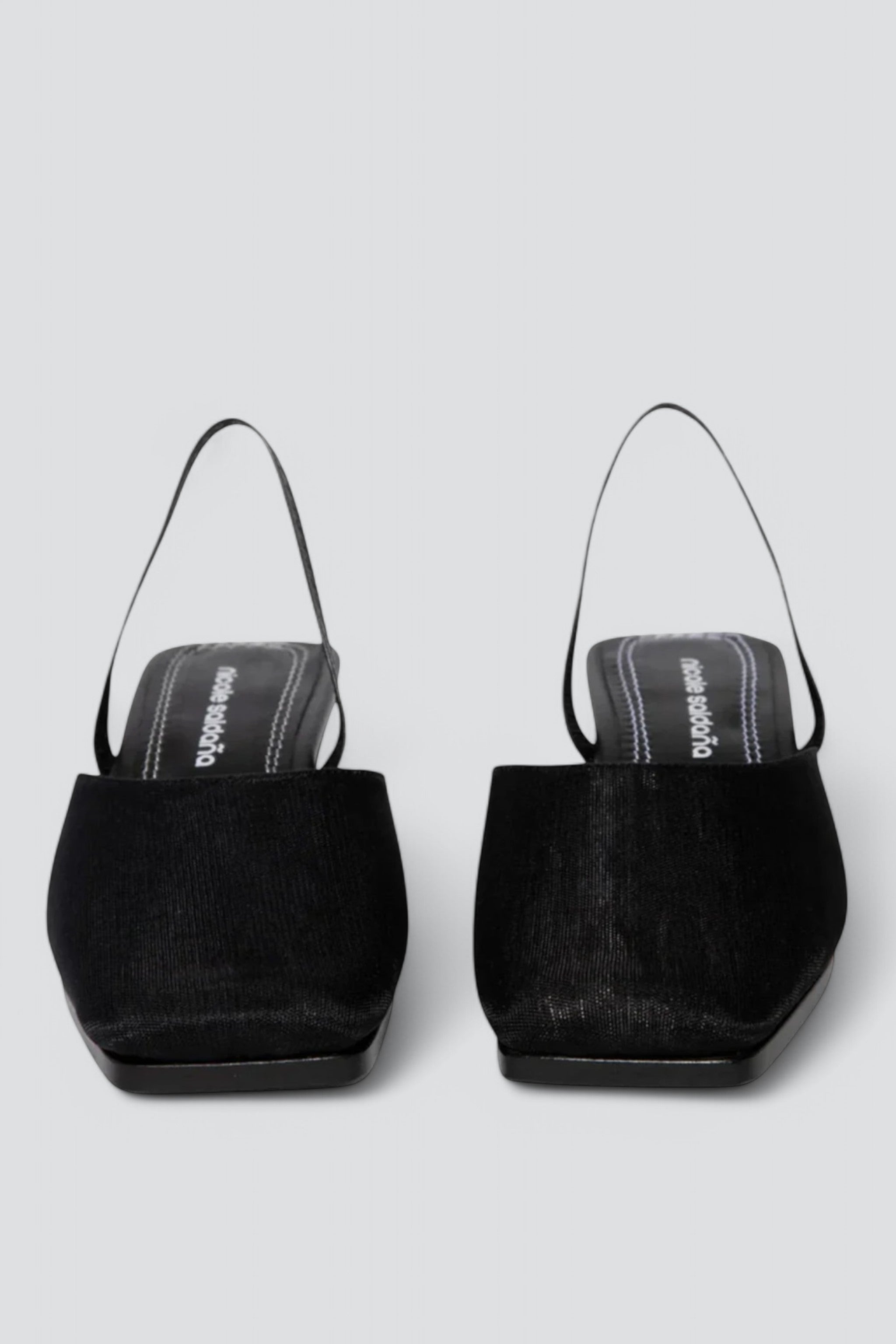 Black Mesh Syd Sandal