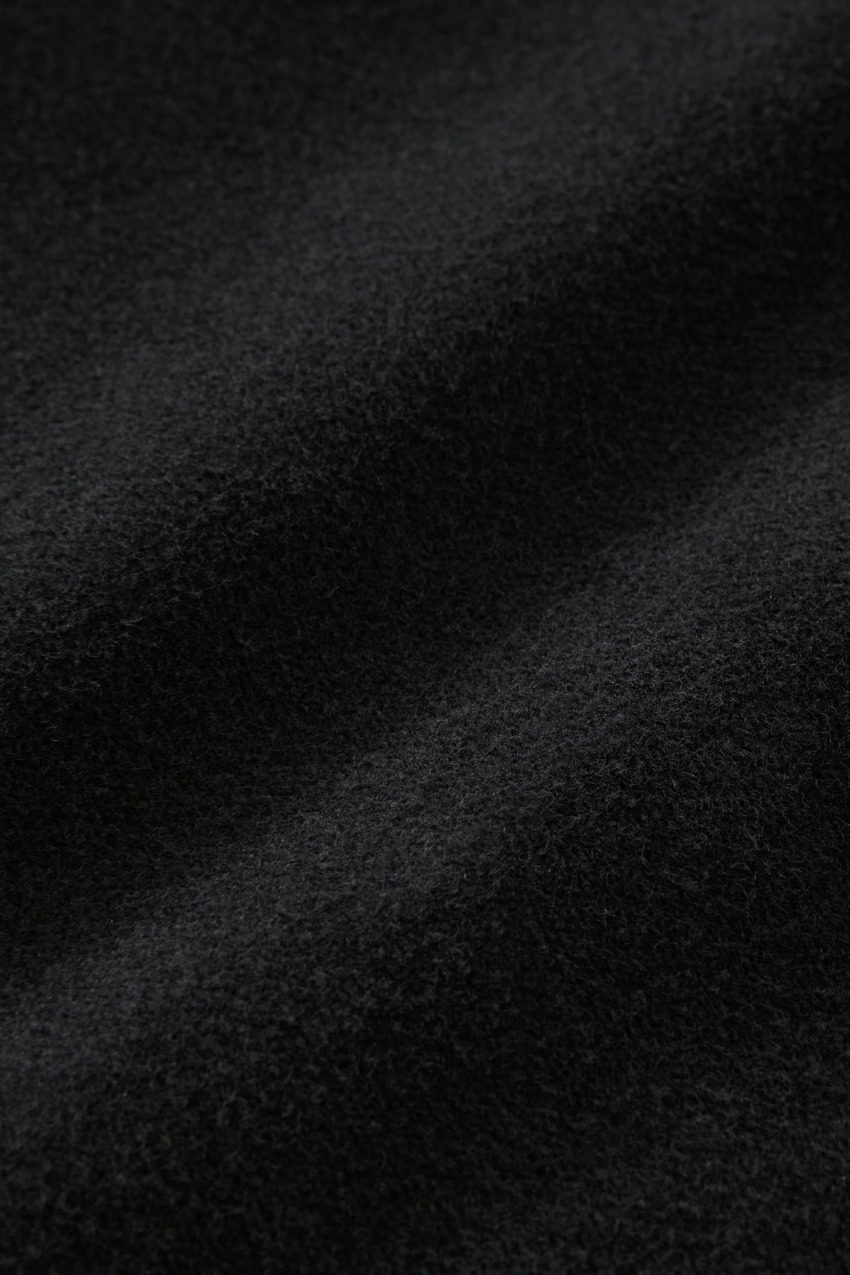 Black Paolo Moleskin Wide Leg Pant