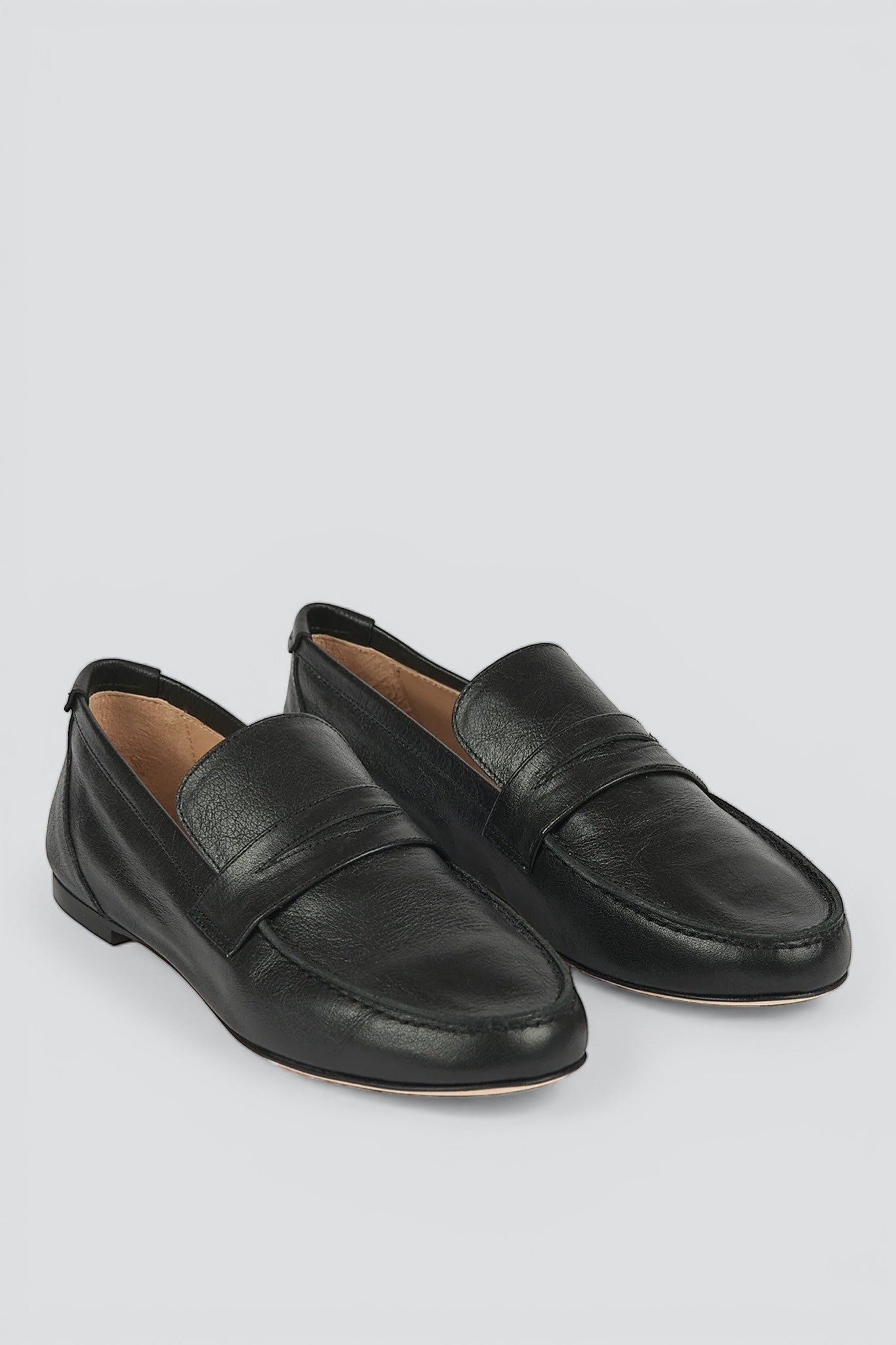 Black Penny Loafer