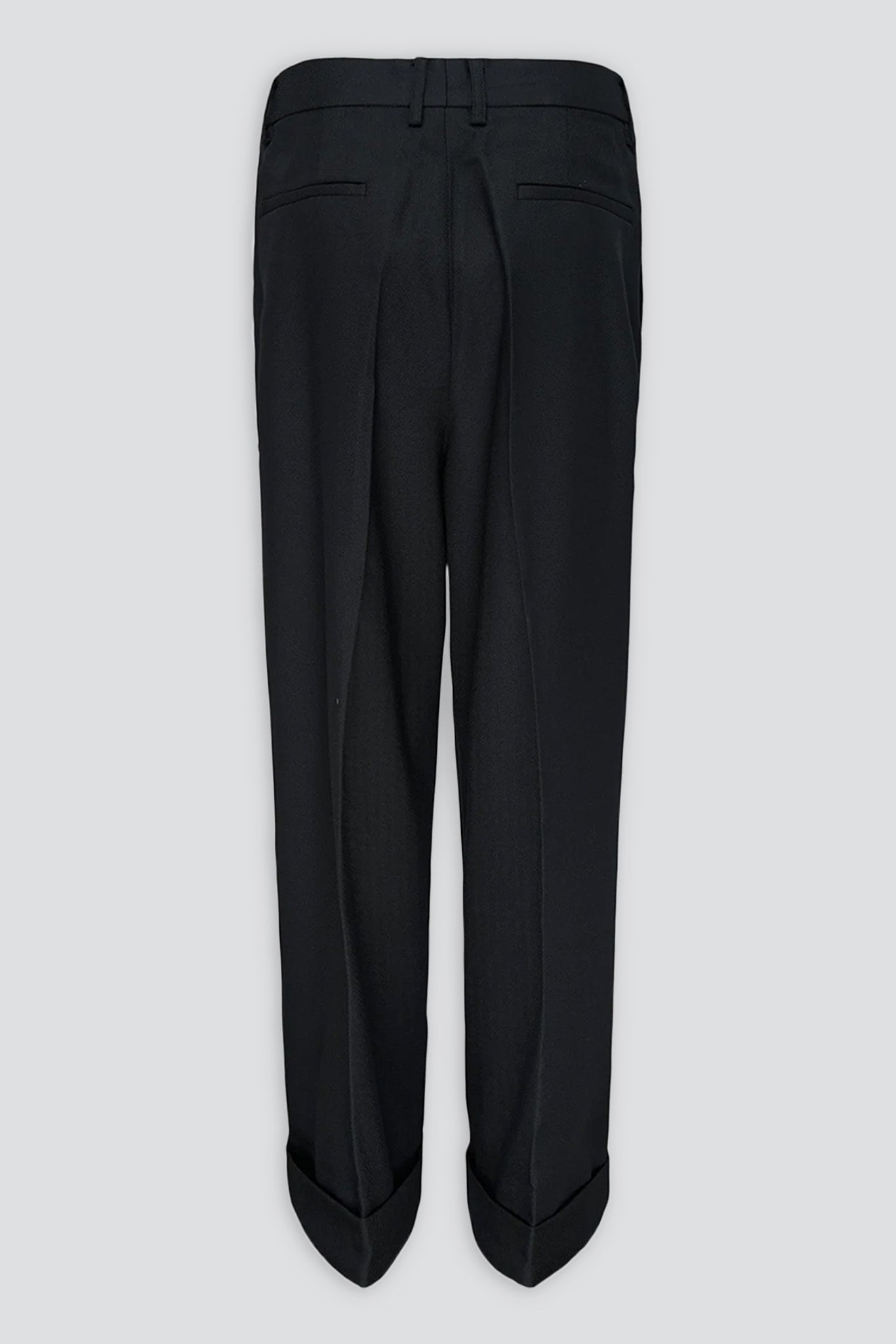 Black Pointy Tailored Pants