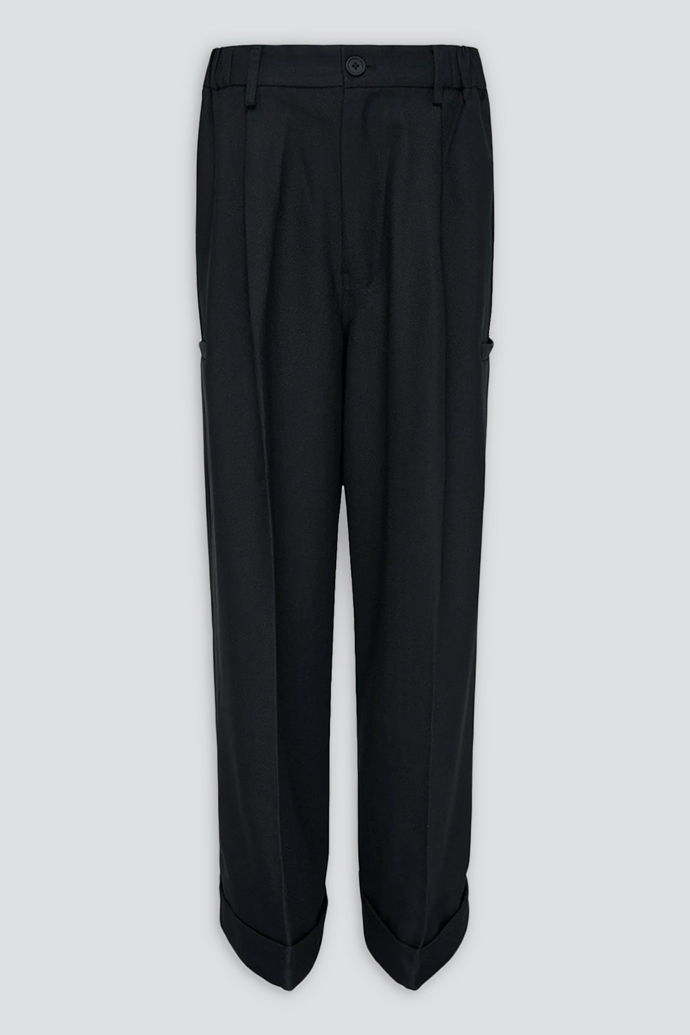 Black Pointy Tailored Pants