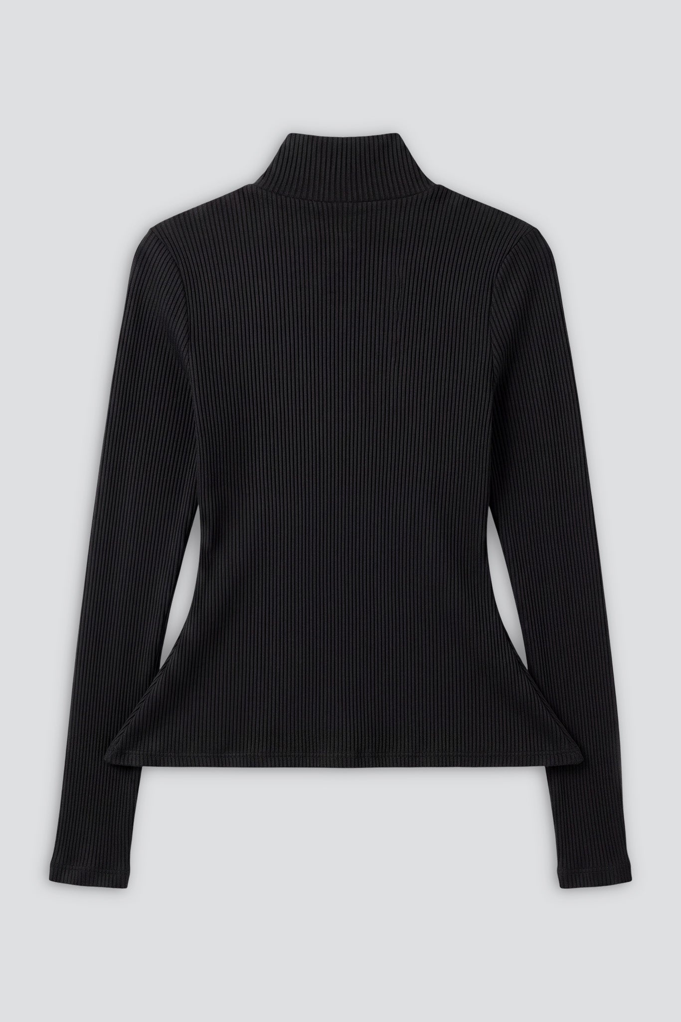 Black Pointy Turtleneck