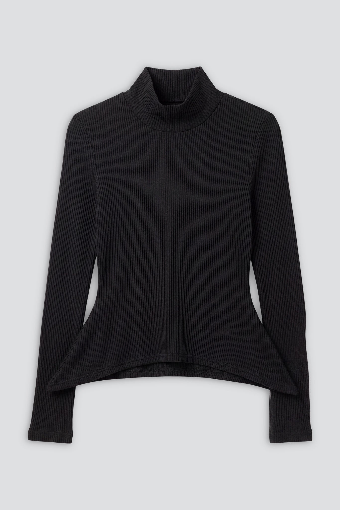 Black Pointy Turtleneck