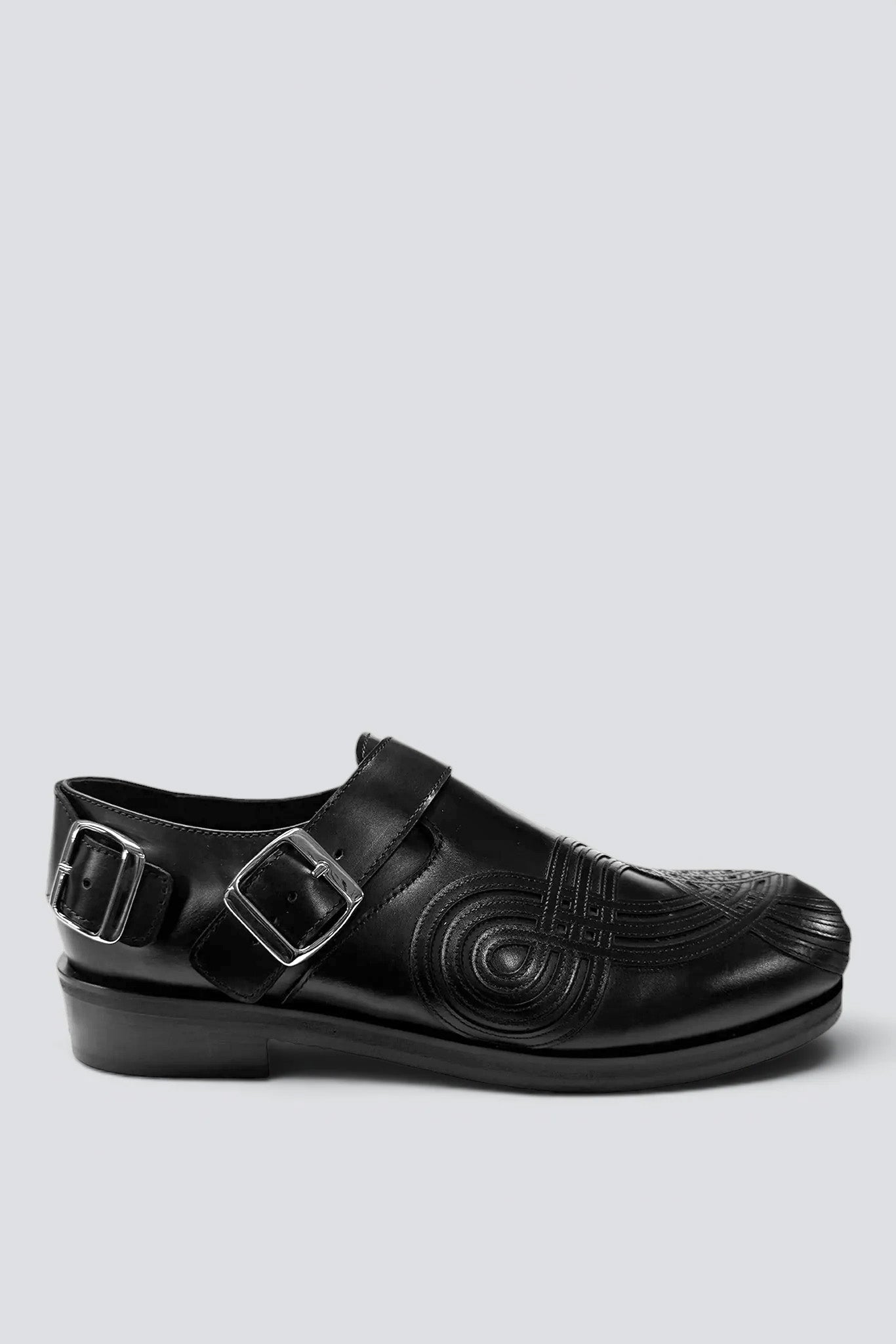 Black Polido Braided Biker Derby