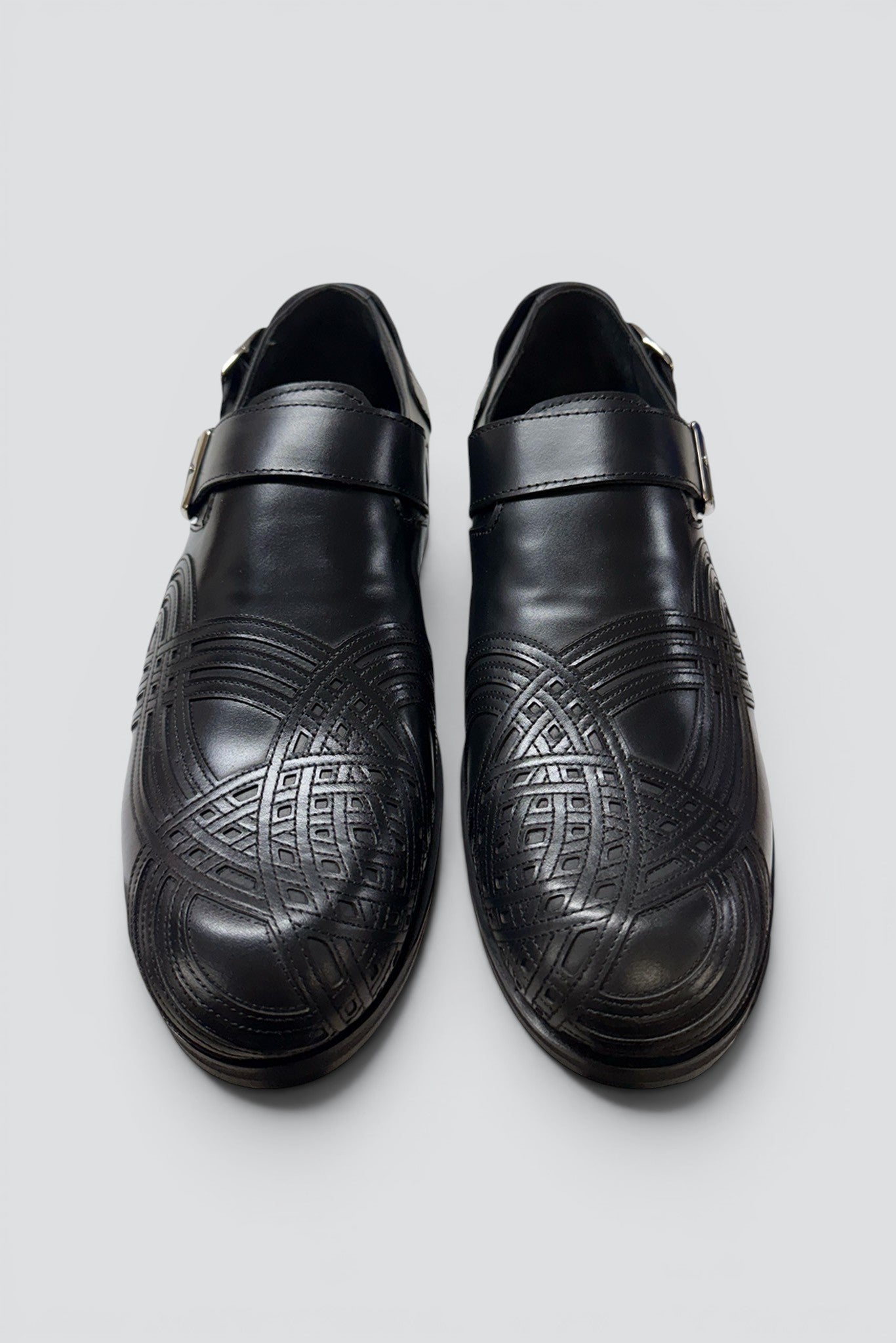 Black Polido Braided Biker Derby
