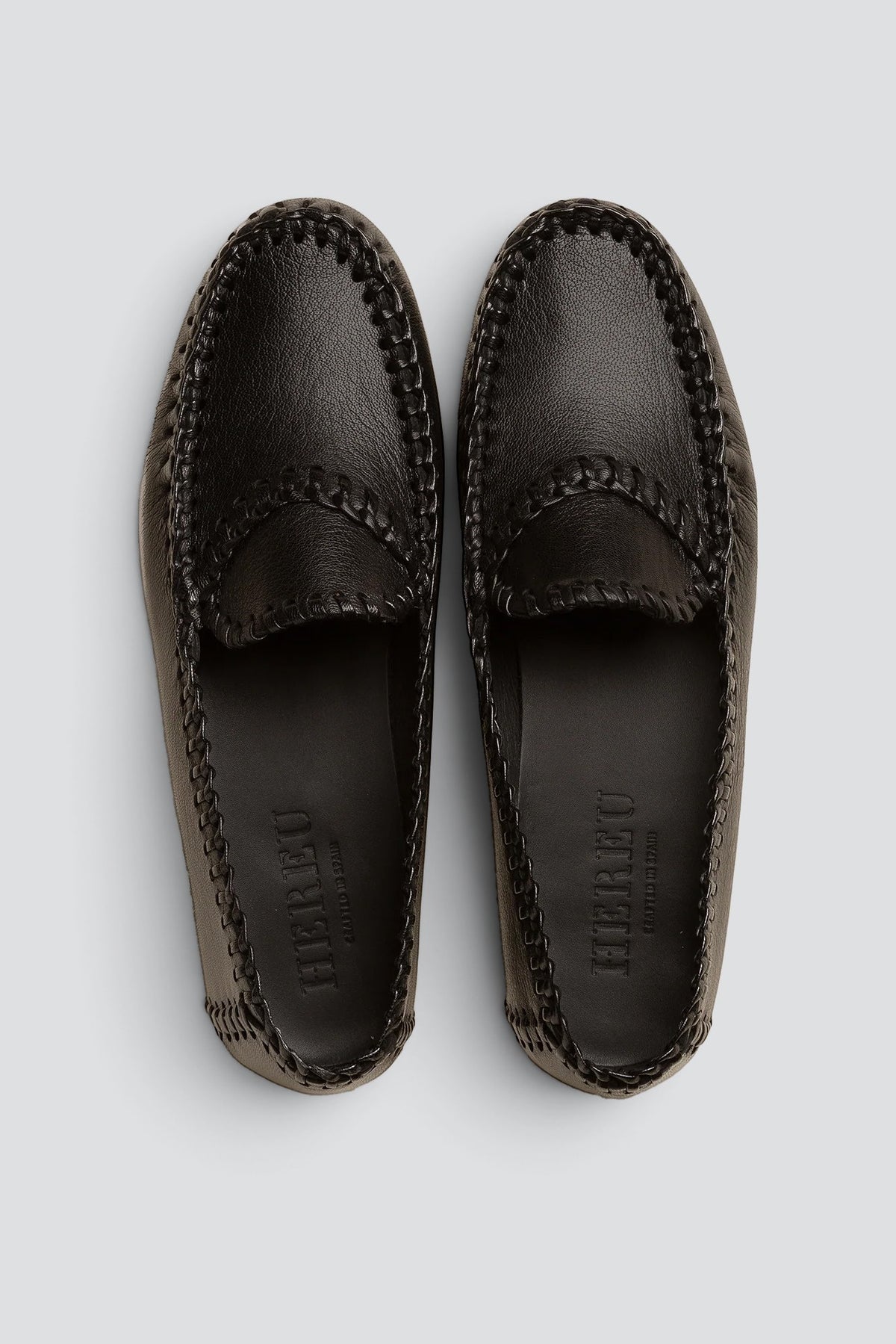 Black Sastre Supple Shiny Loafer