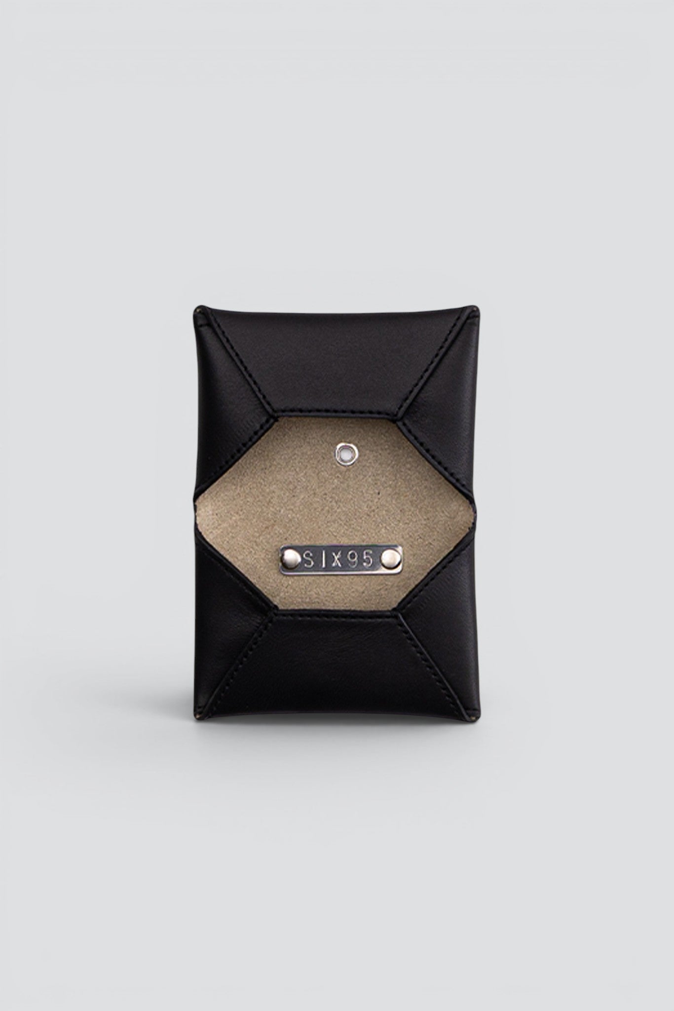 Black Scattered Studs Envelope Wallet