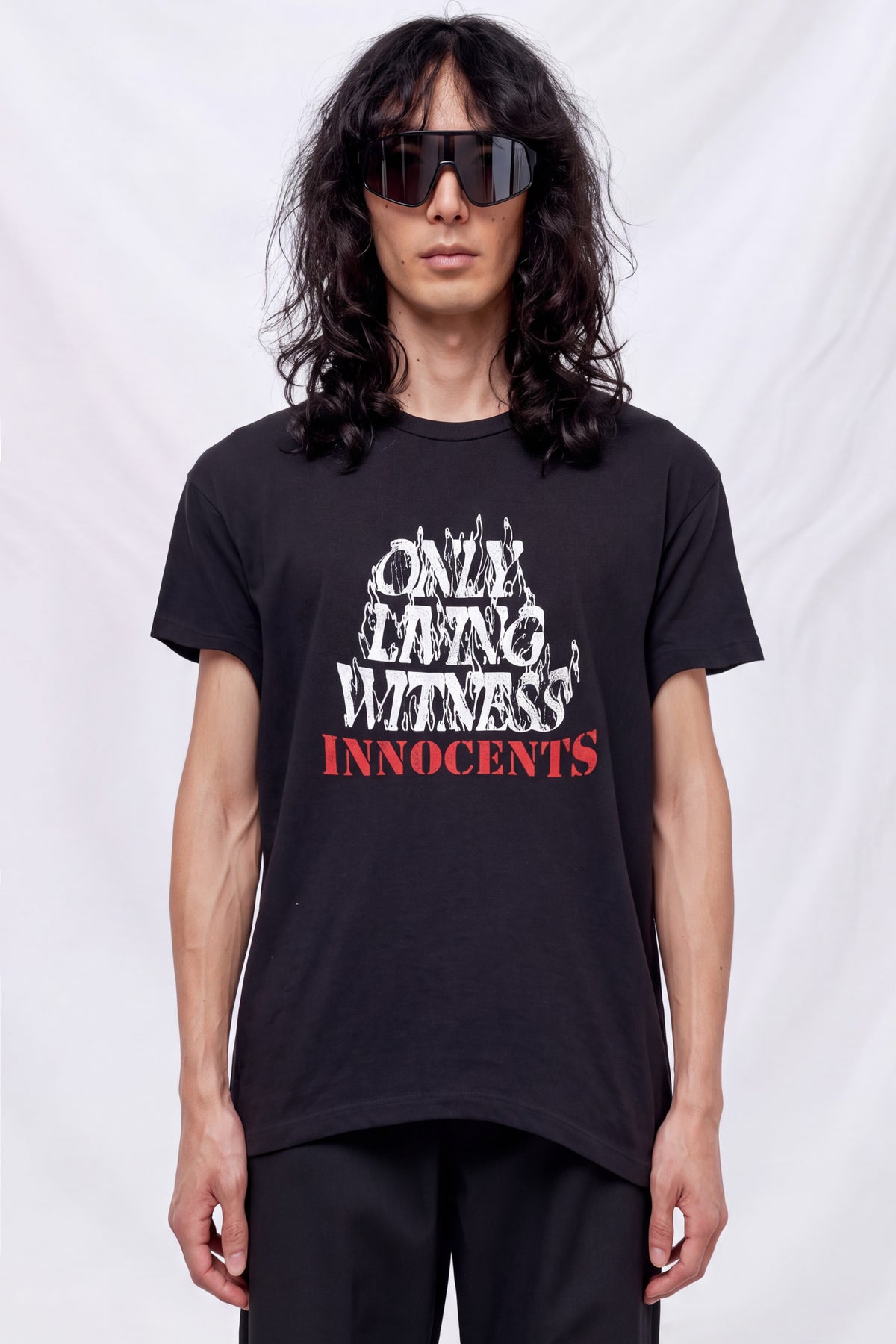 Vintage Black Only Living Witness Tee
