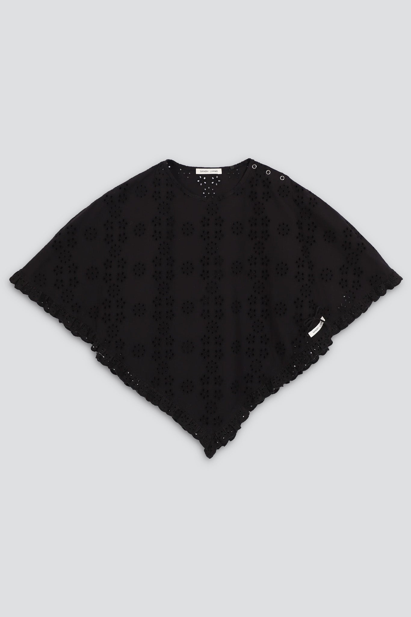 Black Soba Poncho
