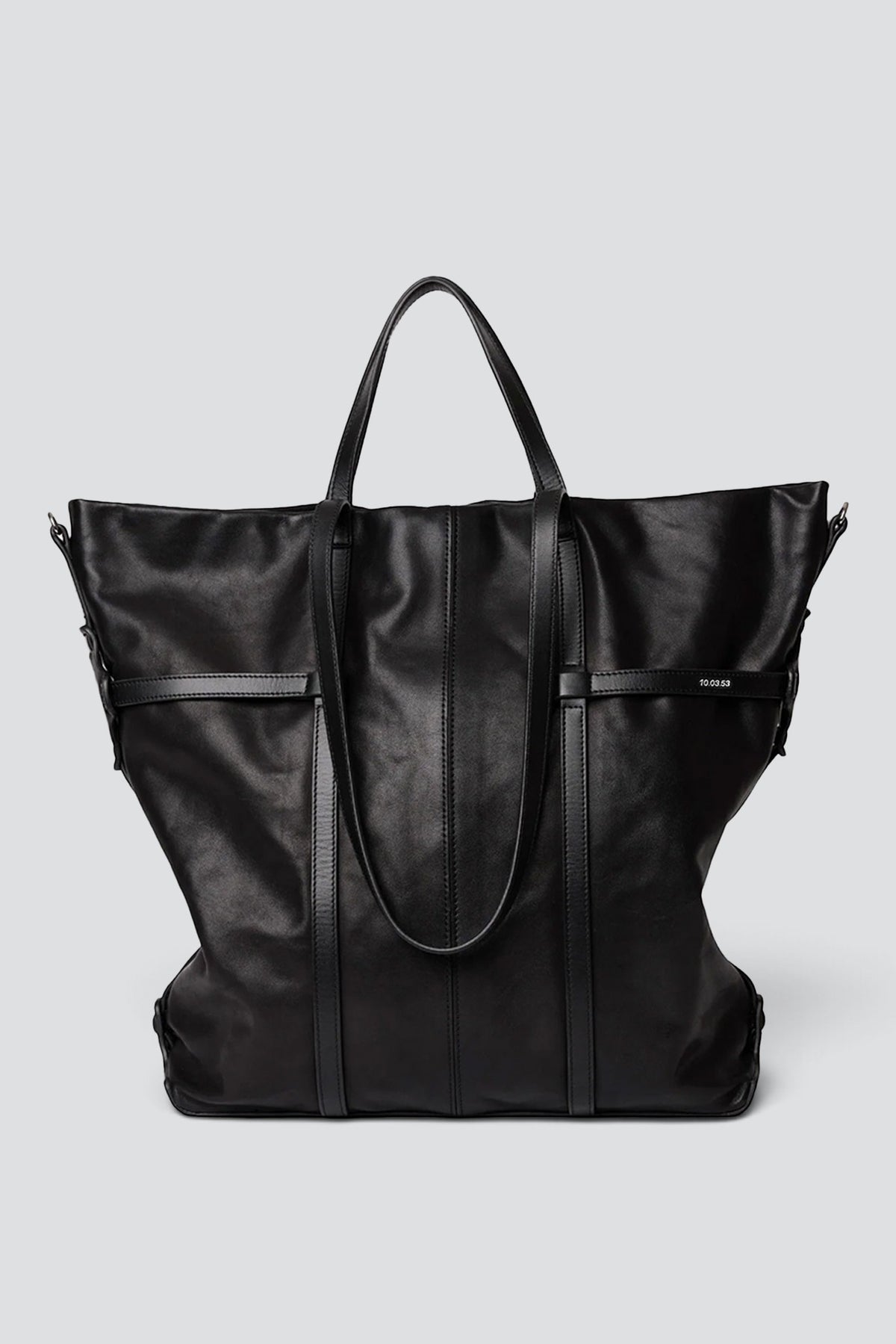 Black Soft Tote Bag