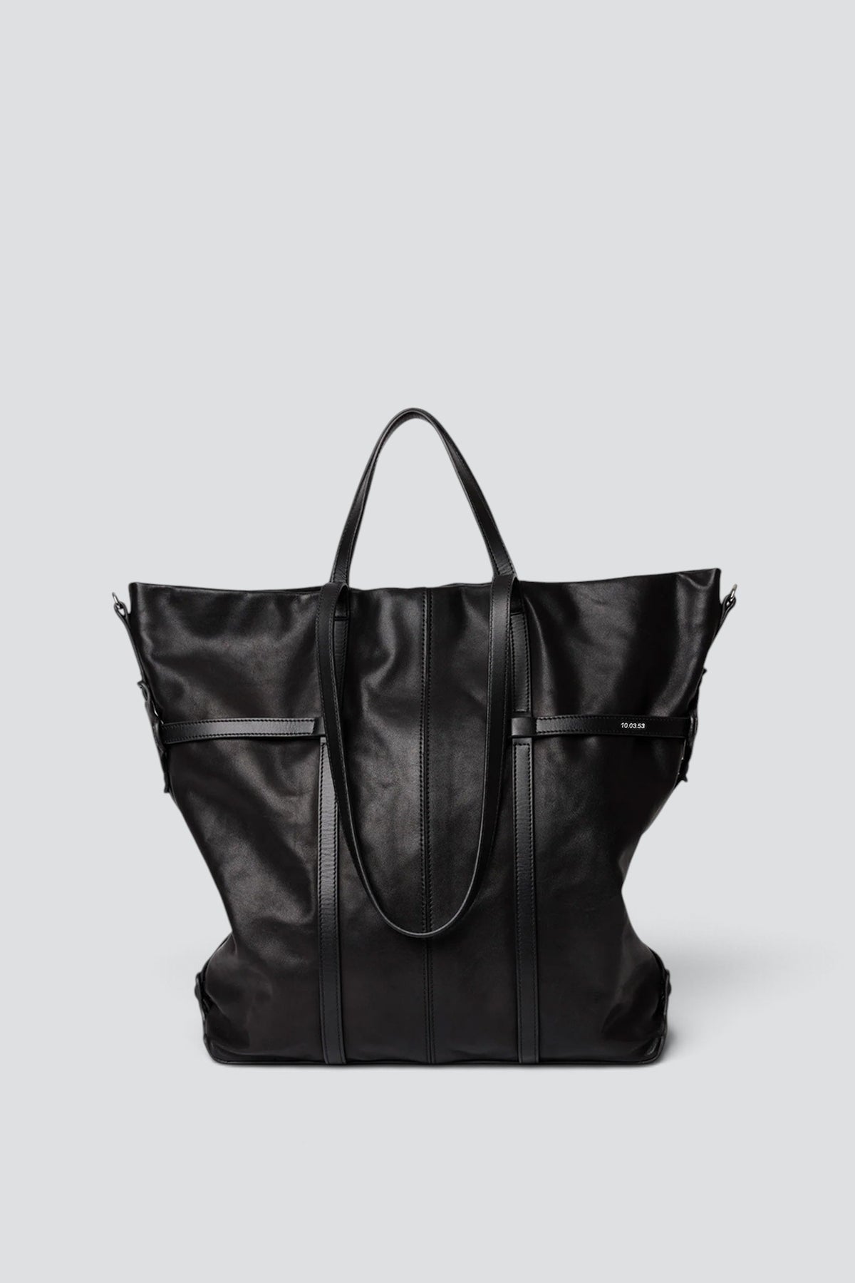 Black Soft Tote Bag