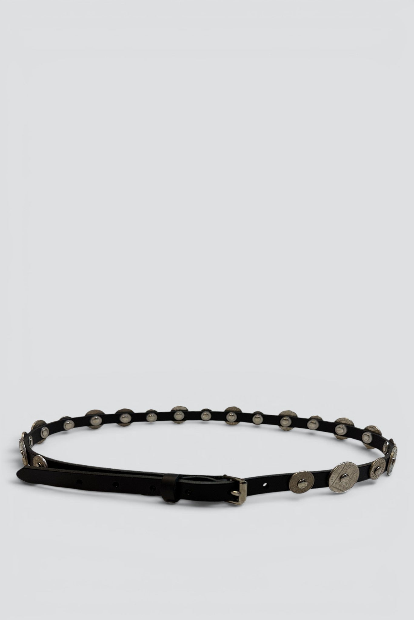 Black Studded Belt