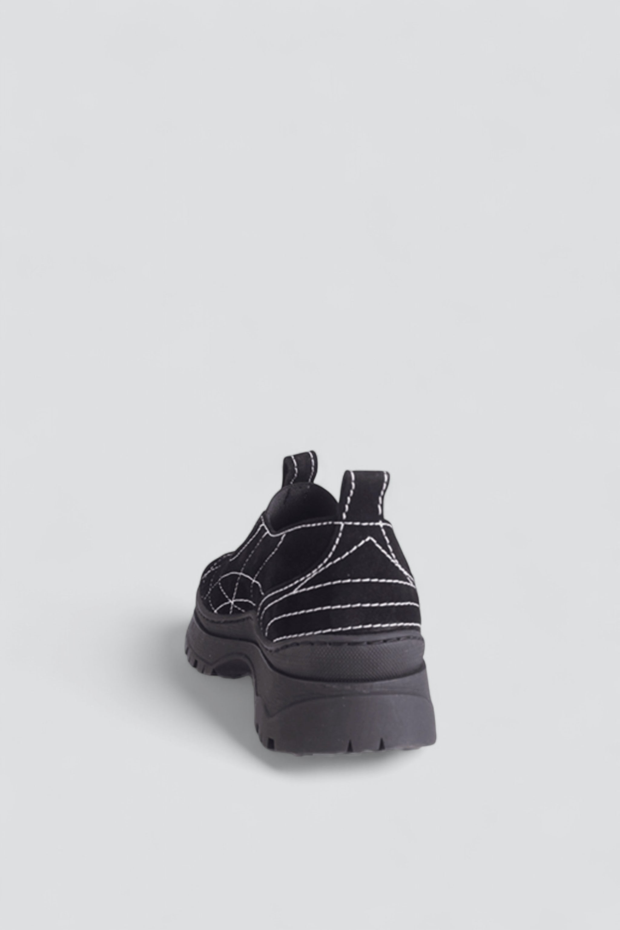 Black Suede Sacha Slip On