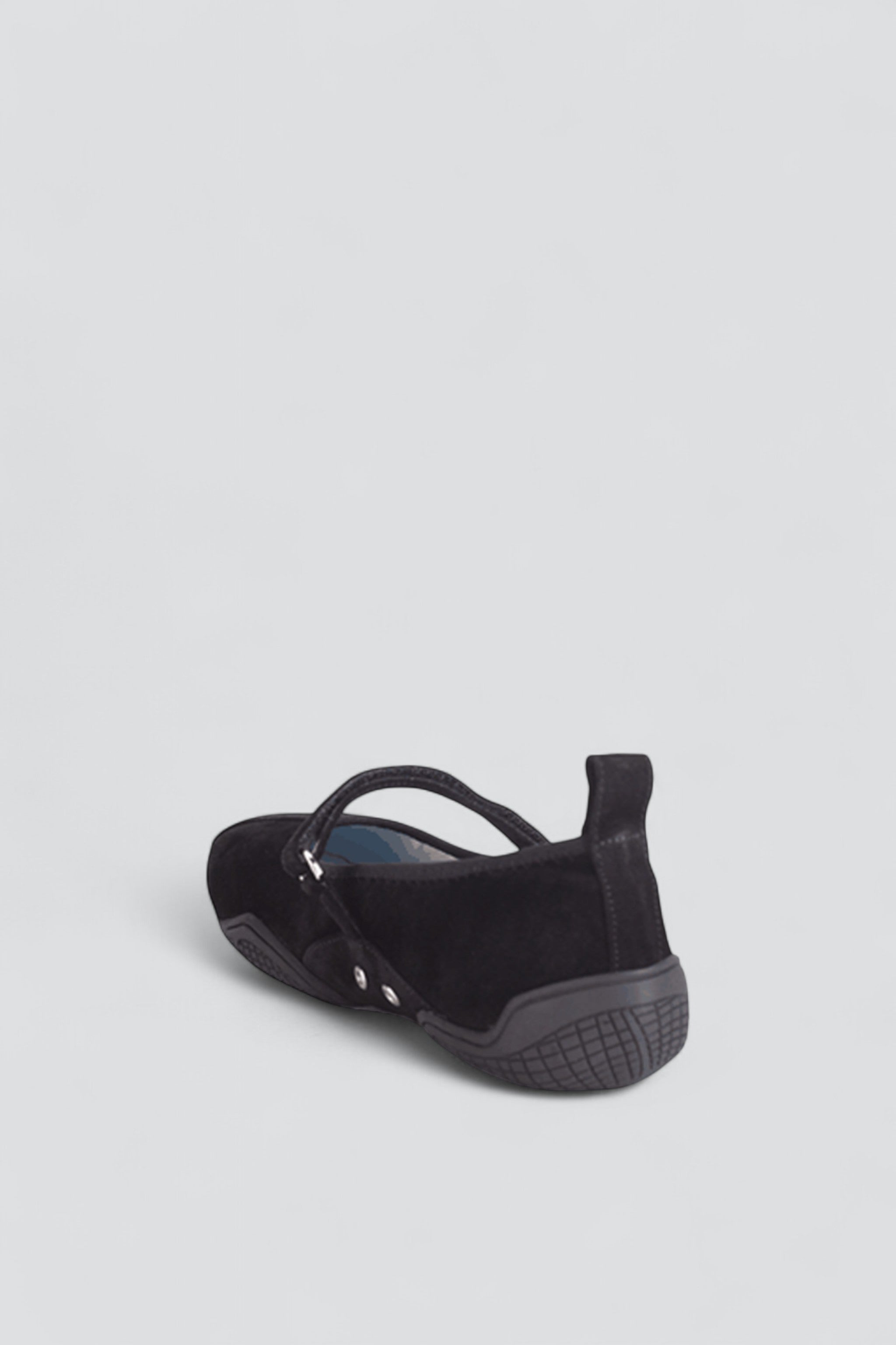 Black Suede Sophie Ballet Sneaker