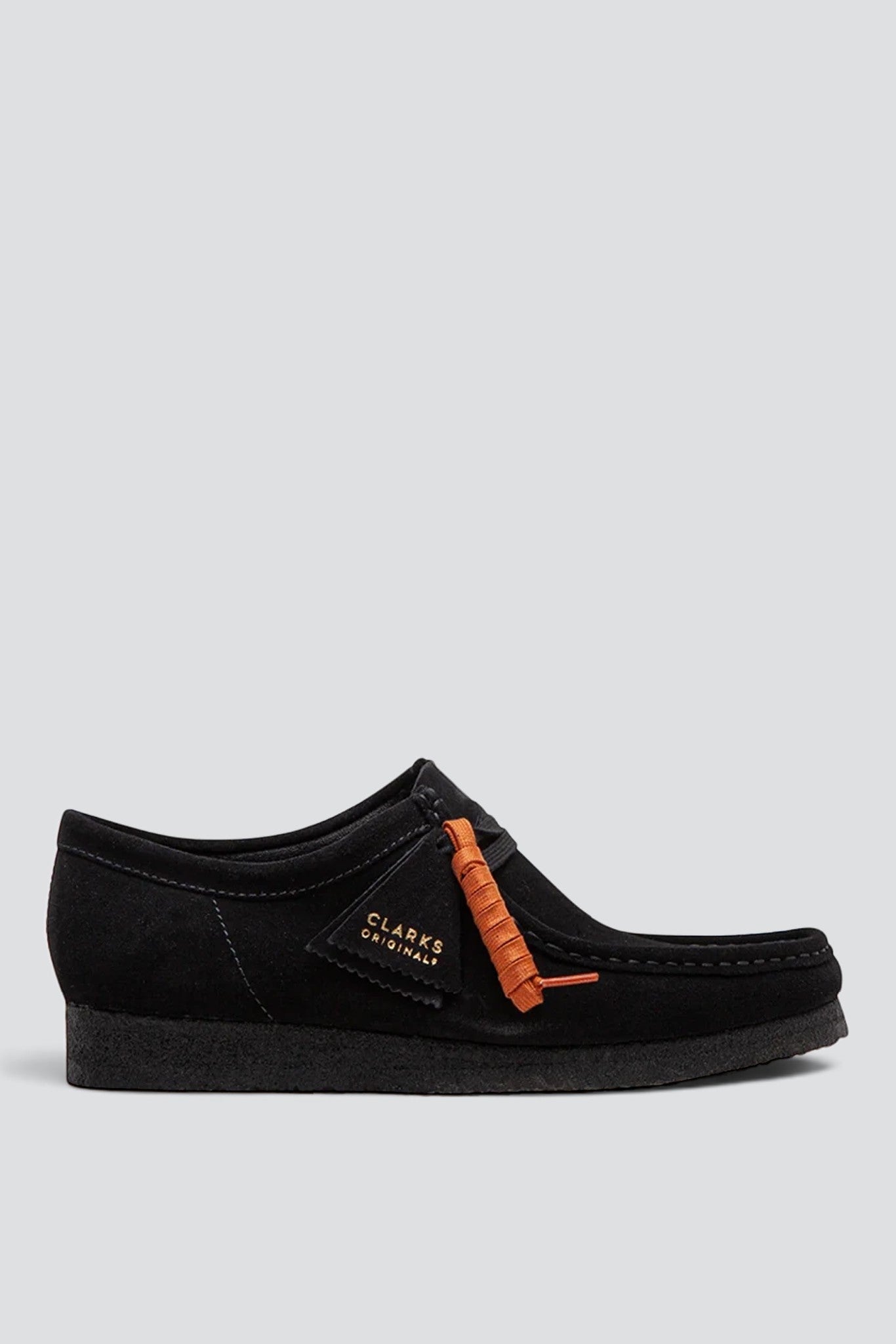 Black Suede Wallabee
