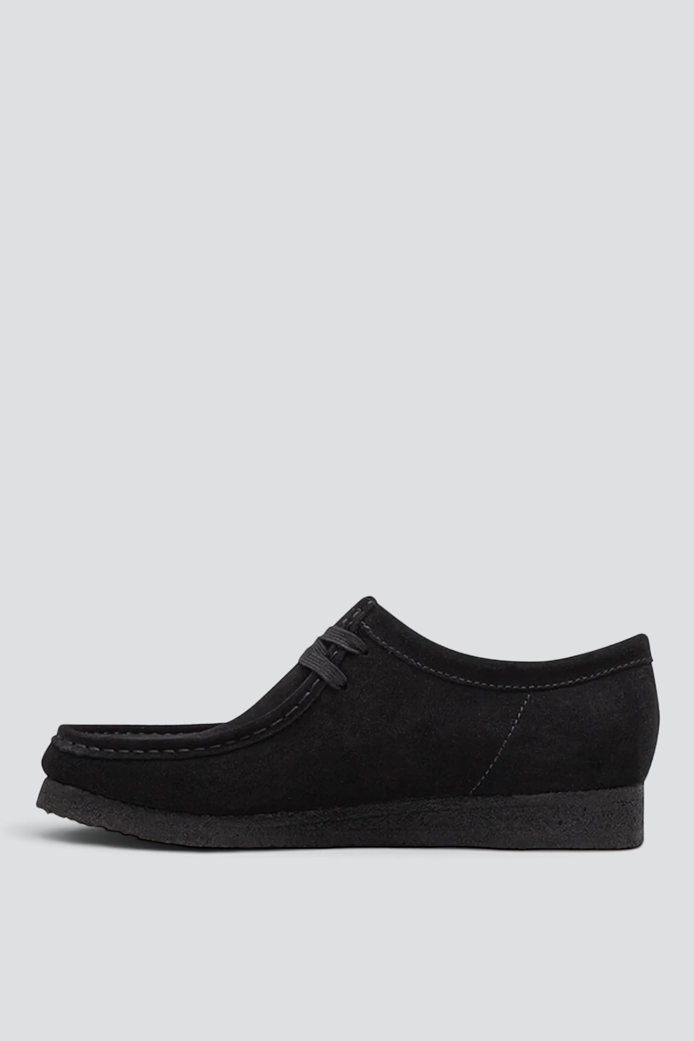 Black Suede Wallabee